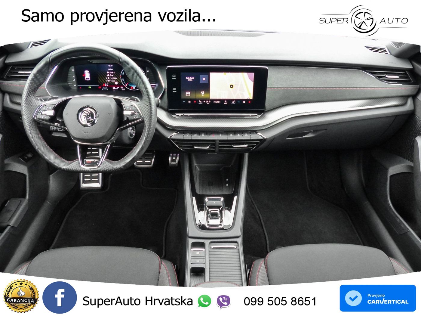 Škoda Octavia Combi RS 2.0 TDI (200 KS) DSG LED+GR SJED+ACC