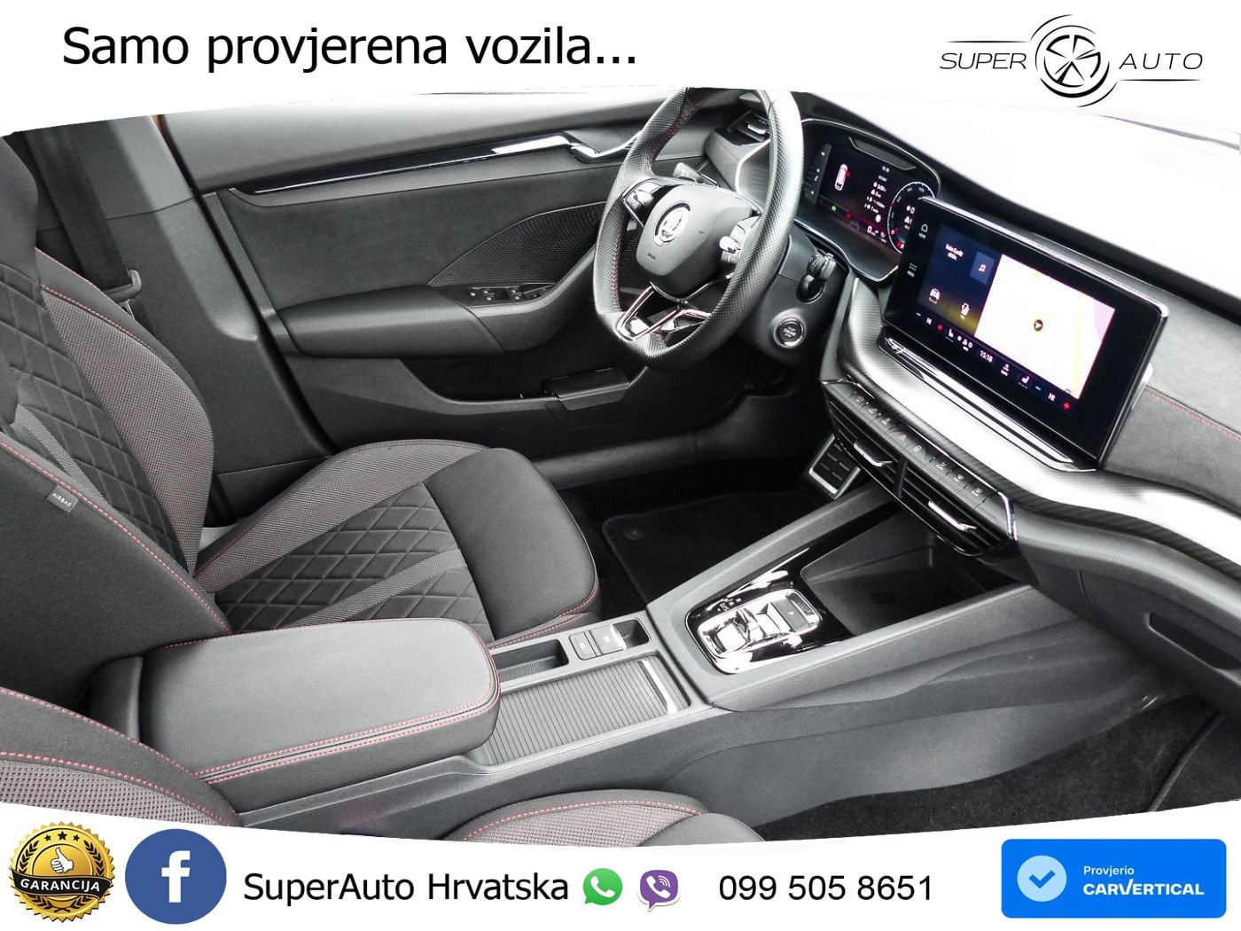 Škoda Octavia Combi RS 2.0 TDI (200 KS) DSG LED+GR SJED+ACC