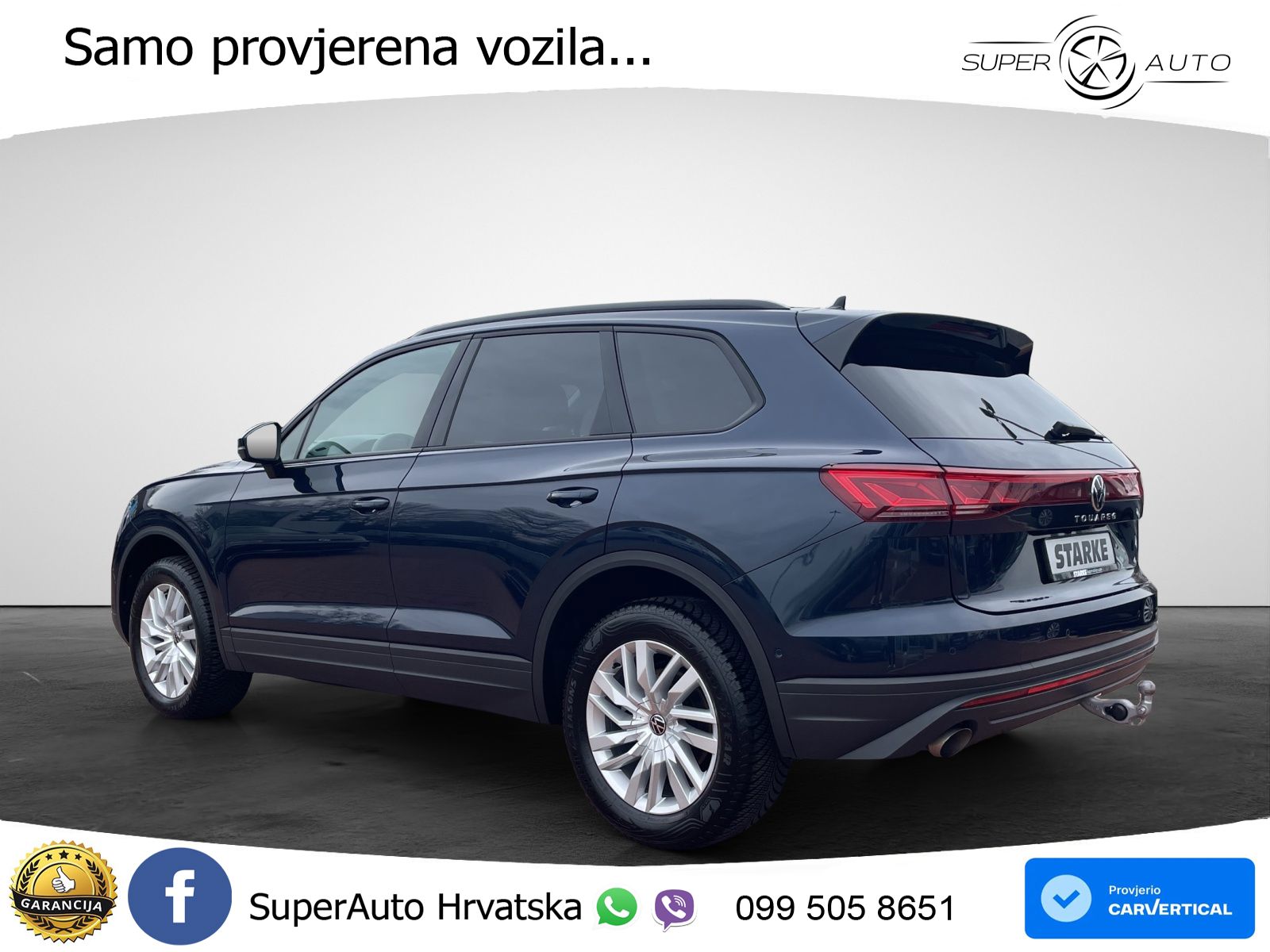 Volkswagen Touareg 3.0 V6 TDI (231 KS) 4MOTION Tiptronic ZRAČNI+ACC+GR SJED+KAM