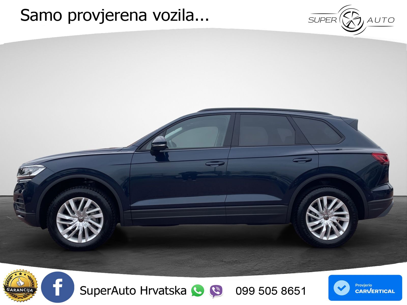 Volkswagen Touareg 3.0 V6 TDI (231 KS) 4MOTION Tiptronic ZRAČNI+ACC+GR SJED+KAM