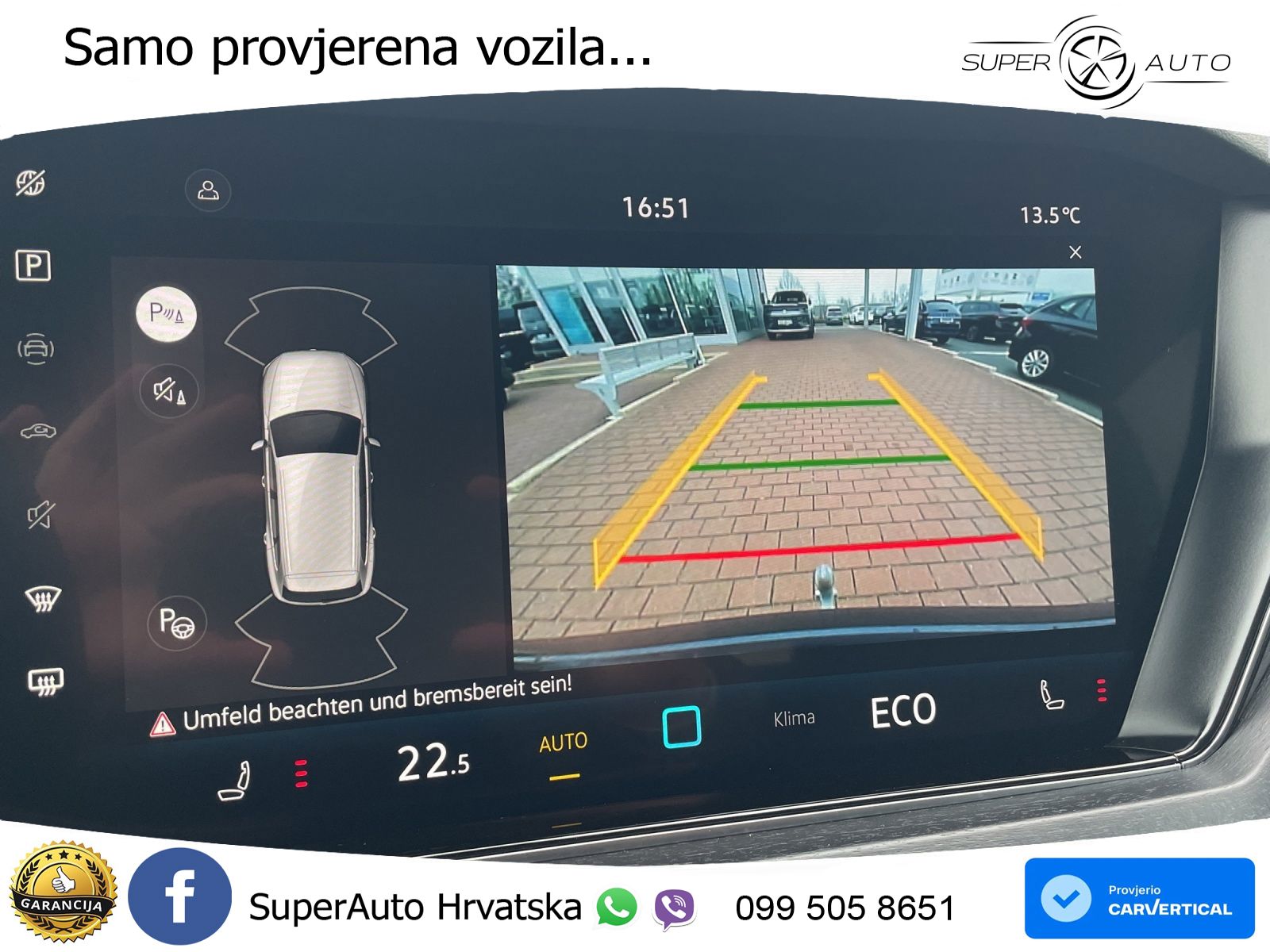 Volkswagen Touareg 3.0 V6 TDI (231 KS) 4MOTION Tiptronic ZRAČNI+ACC+GR SJED+KAM
