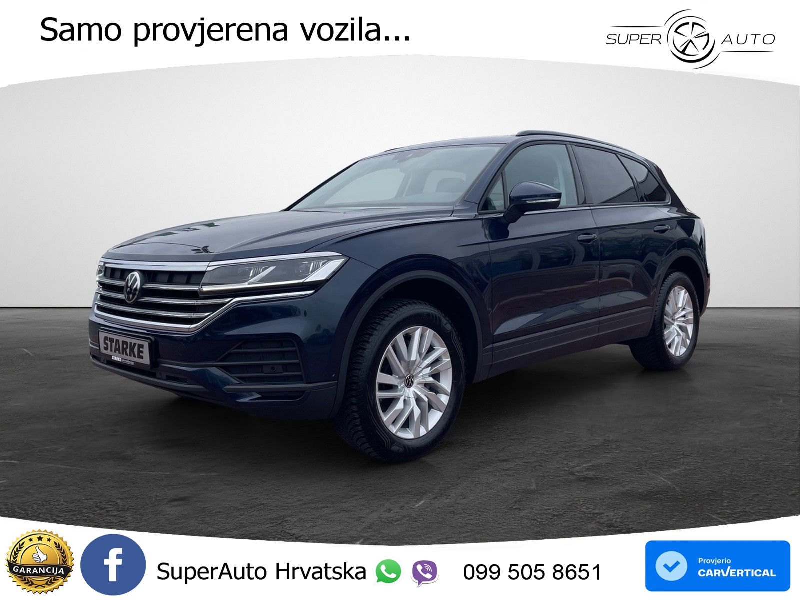 Volkswagen Touareg 3.0 V6 TDI (231 KS) 4MOTION Tiptronic ZRAČNI+ACC+GR SJED+KAM