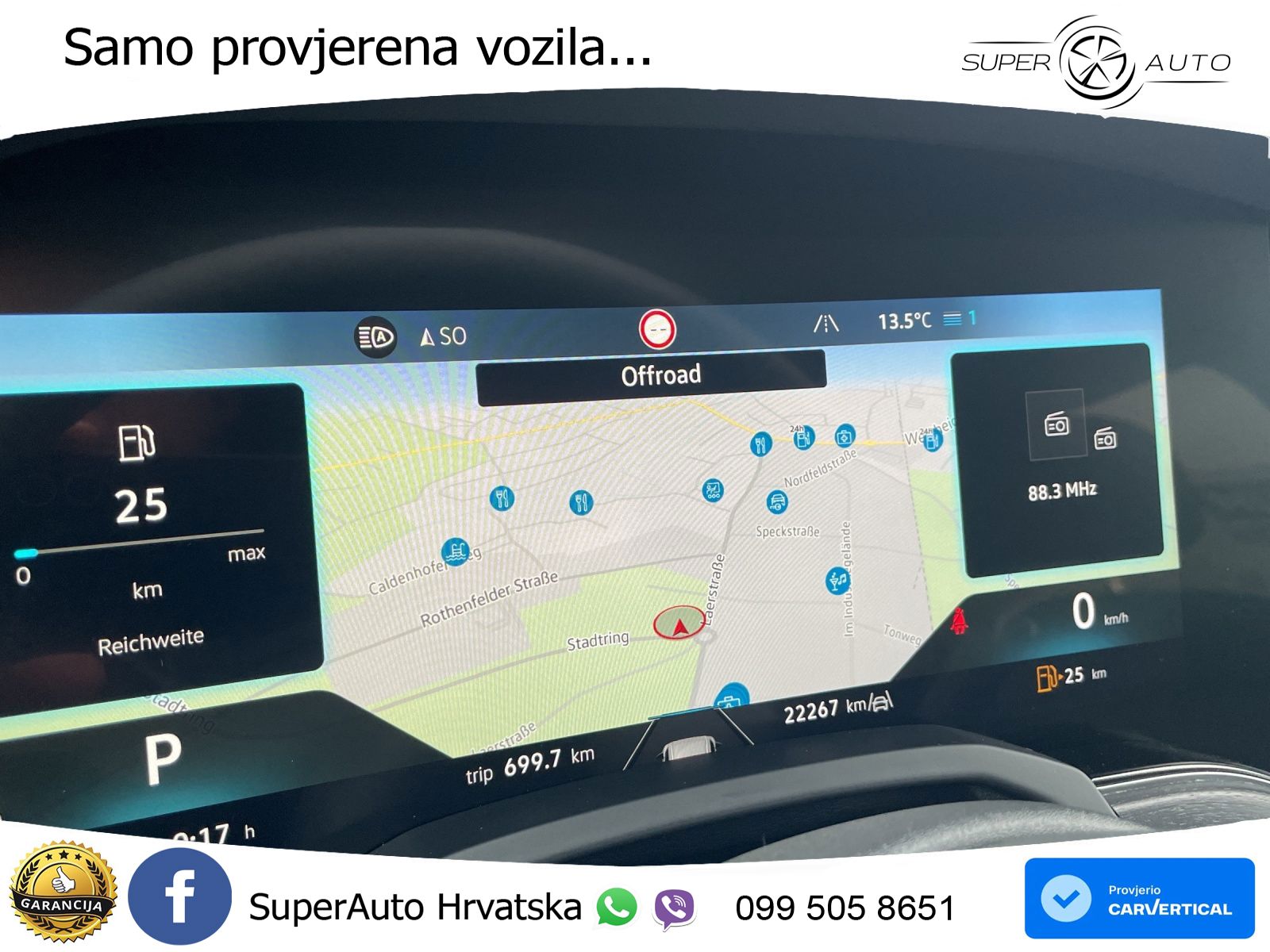 Volkswagen Touareg 3.0 V6 TDI (231 KS) 4MOTION Tiptronic ZRAČNI+ACC+GR SJED+KAM