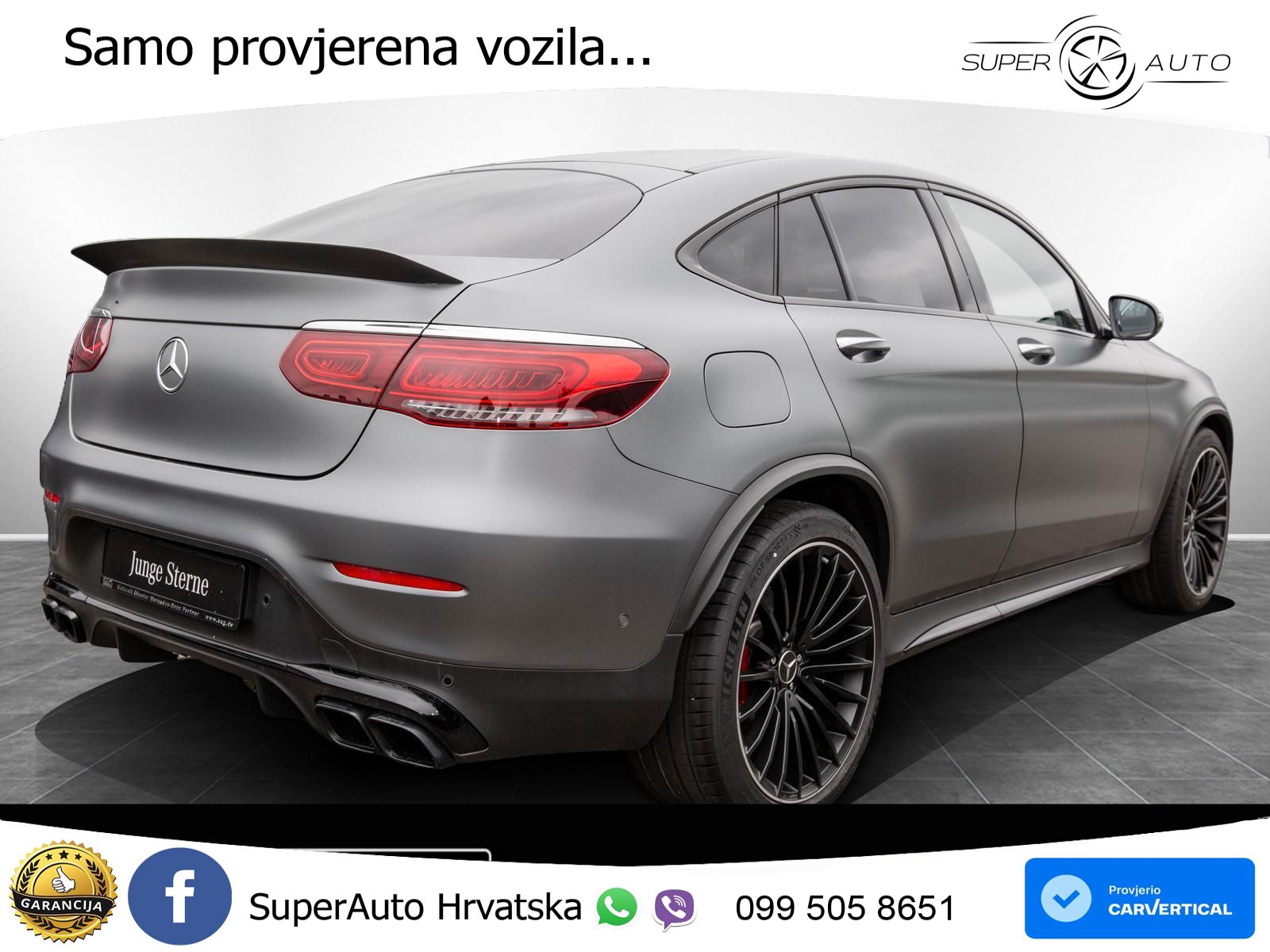 Mercedes GLC Coupe AMG 63 S V8 (510 KS) 4MATIC+ MCT