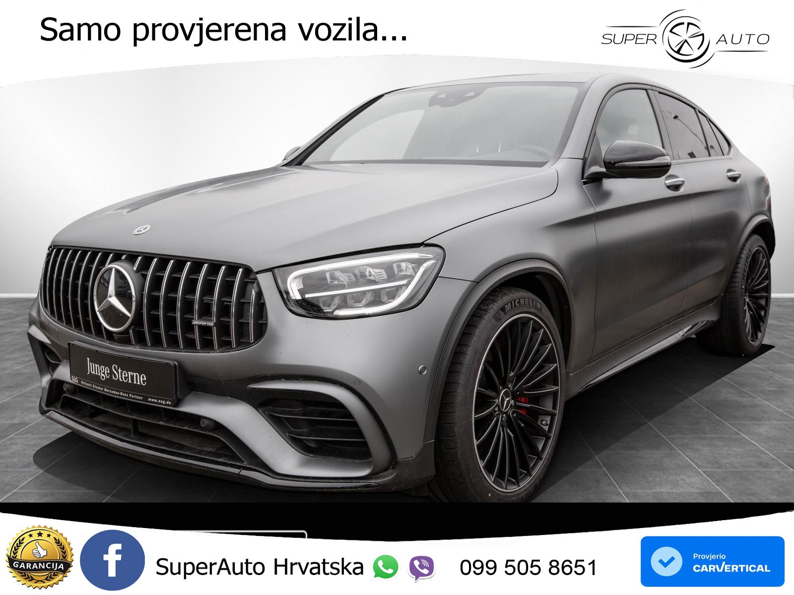 Mercedes GLC Coupe AMG 63 S V8 (510 KS) 4MATIC+ MCT
