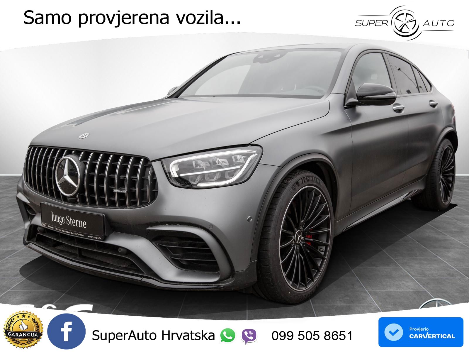 Mercedes GLC Coupe AMG 63 S V8 (510 KS) 4MATIC+ MCT