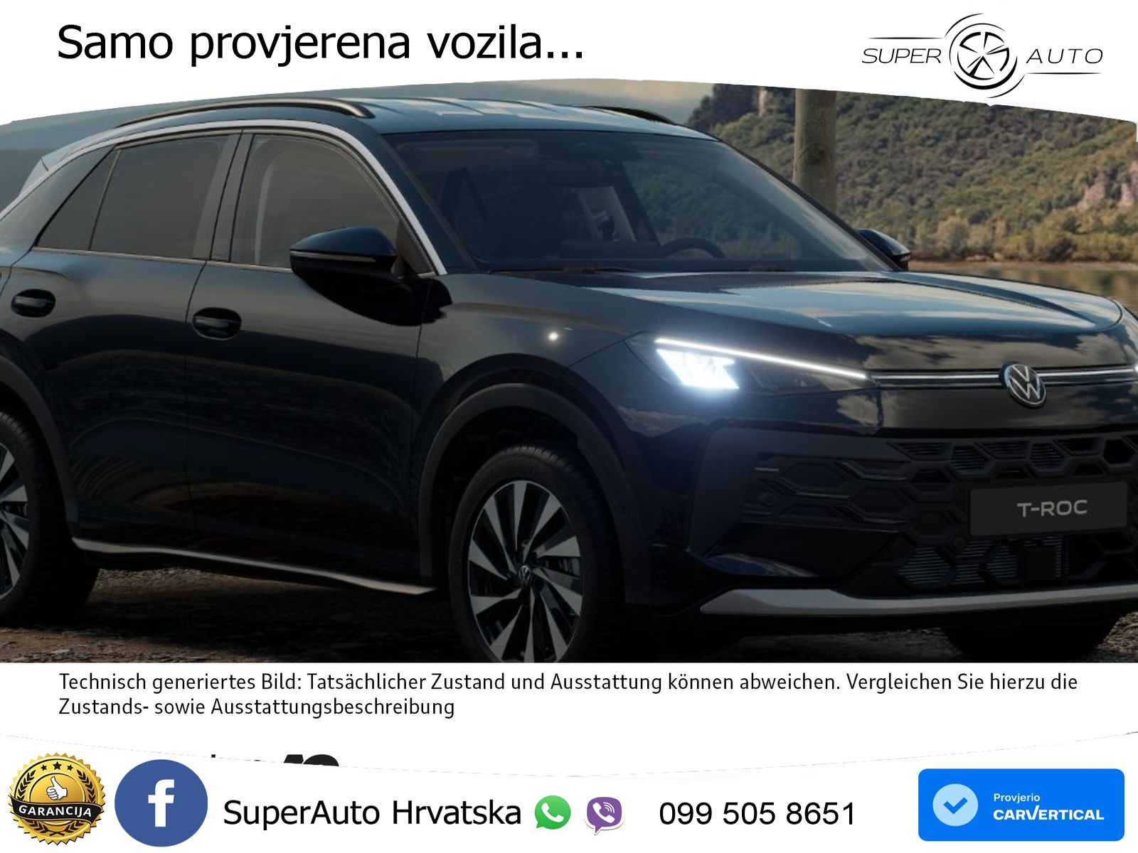 Volkswagen T-Roc 1.5 eTSI (116 KS)  DSG LED+GR SJED+ACC
