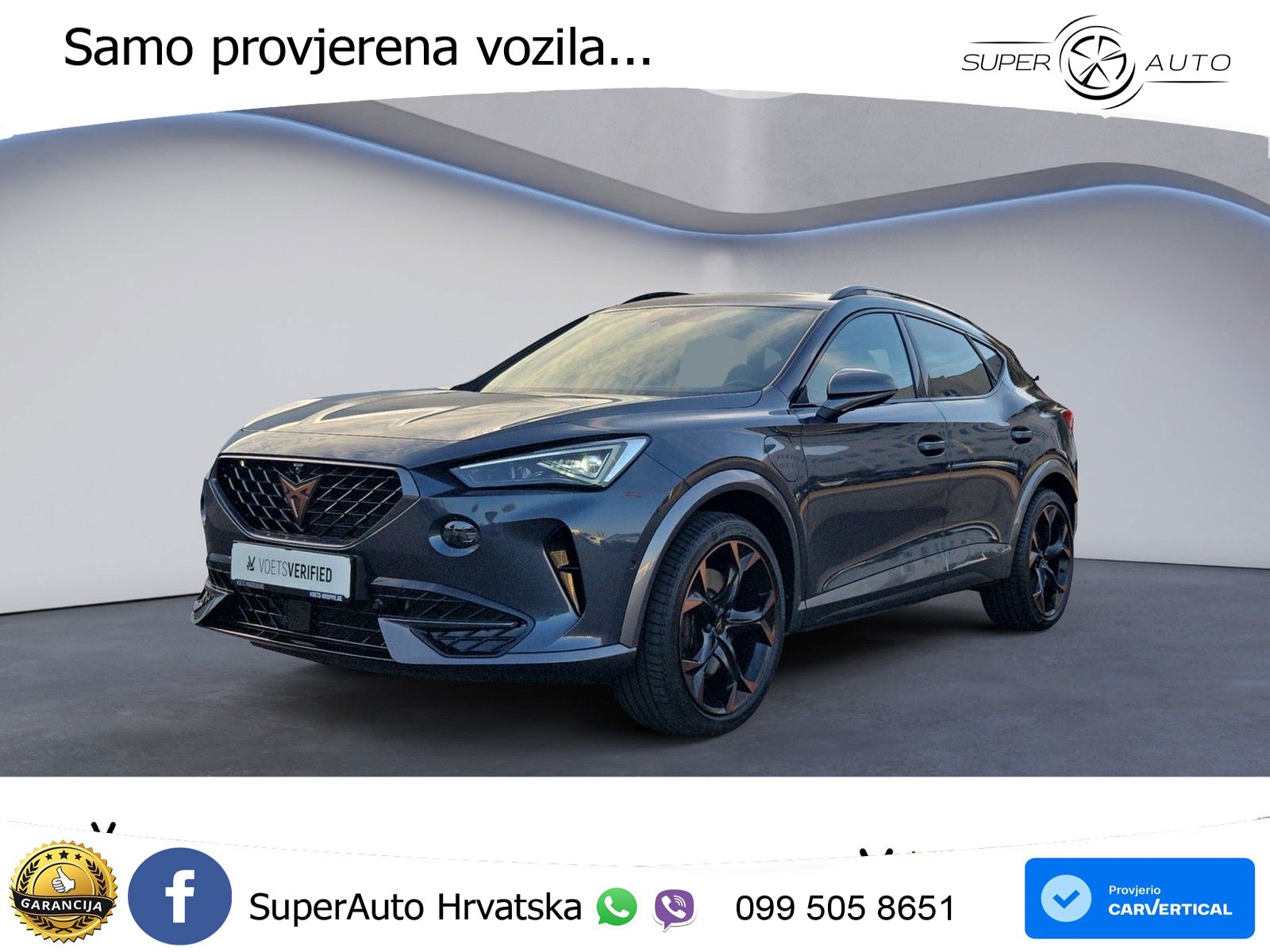 Cupra Formentor 1.4 TSI (245 KS) e-Hybrid DSG VZ MATRIX+GR SJED+KAM