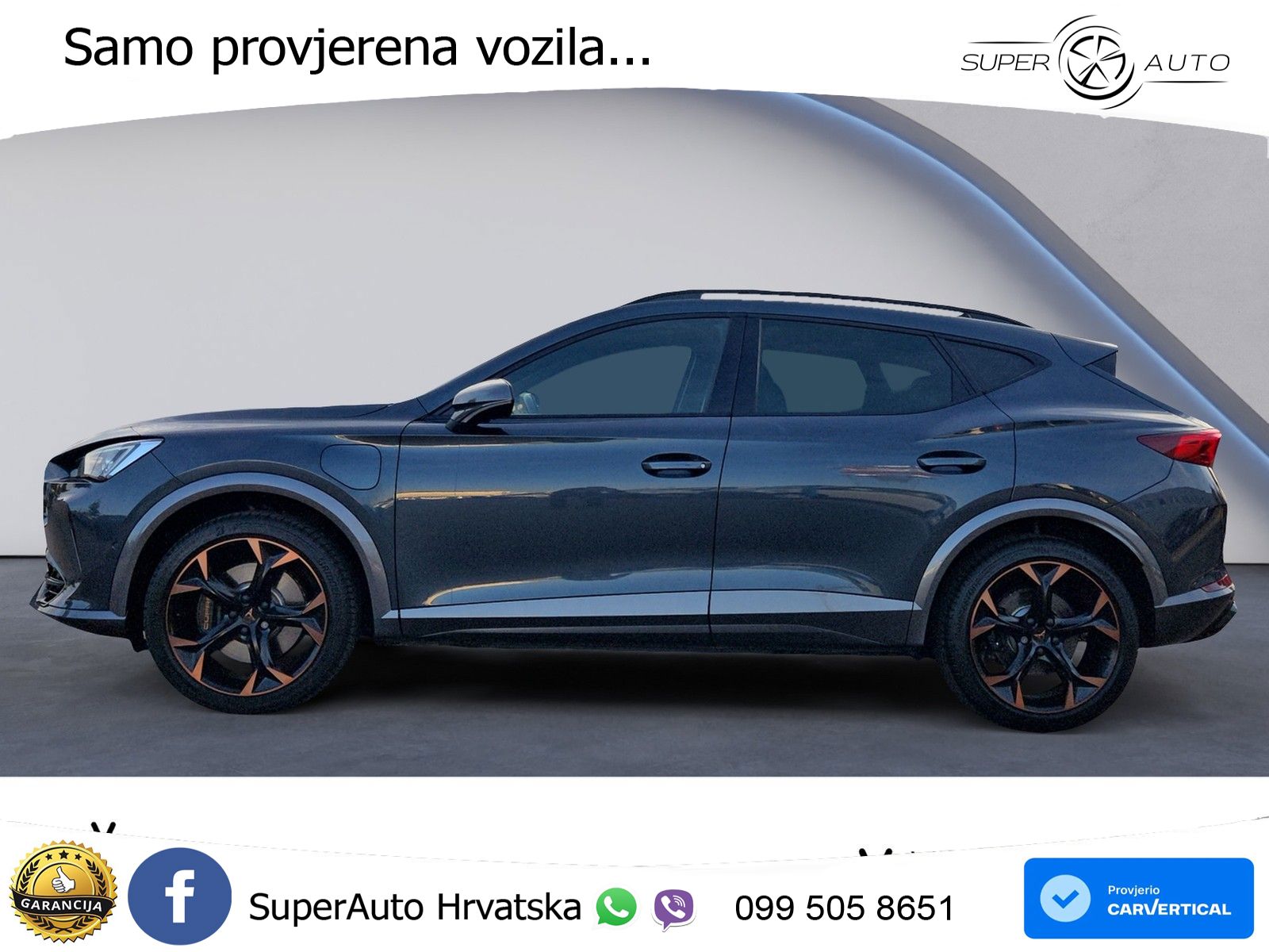 Cupra Formentor 1.4 TSI (245 KS) e-Hybrid DSG VZ MATRIX+GR SJED+KAM