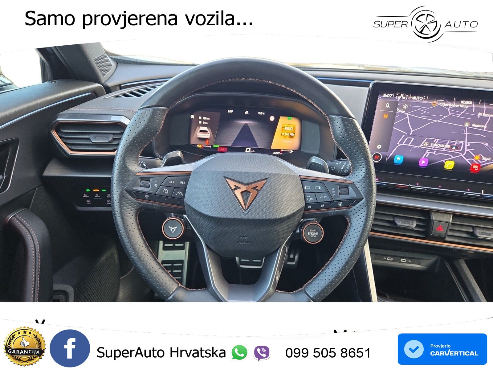 Cupra Formentor 1.4 TSI (245 KS) e-Hybrid DSG VZ MATRIX+GR SJED+KAM