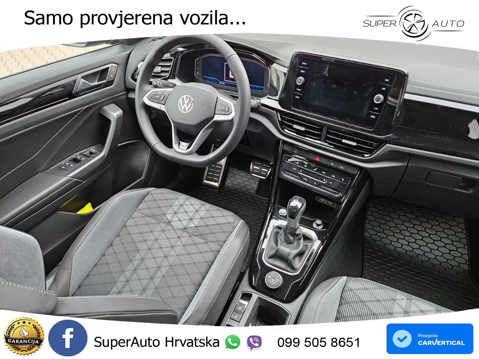 Volkswagen T-Roc 2.0 TSI (190 KS) 4M DSG R-Line LED+GR SJED+ACC