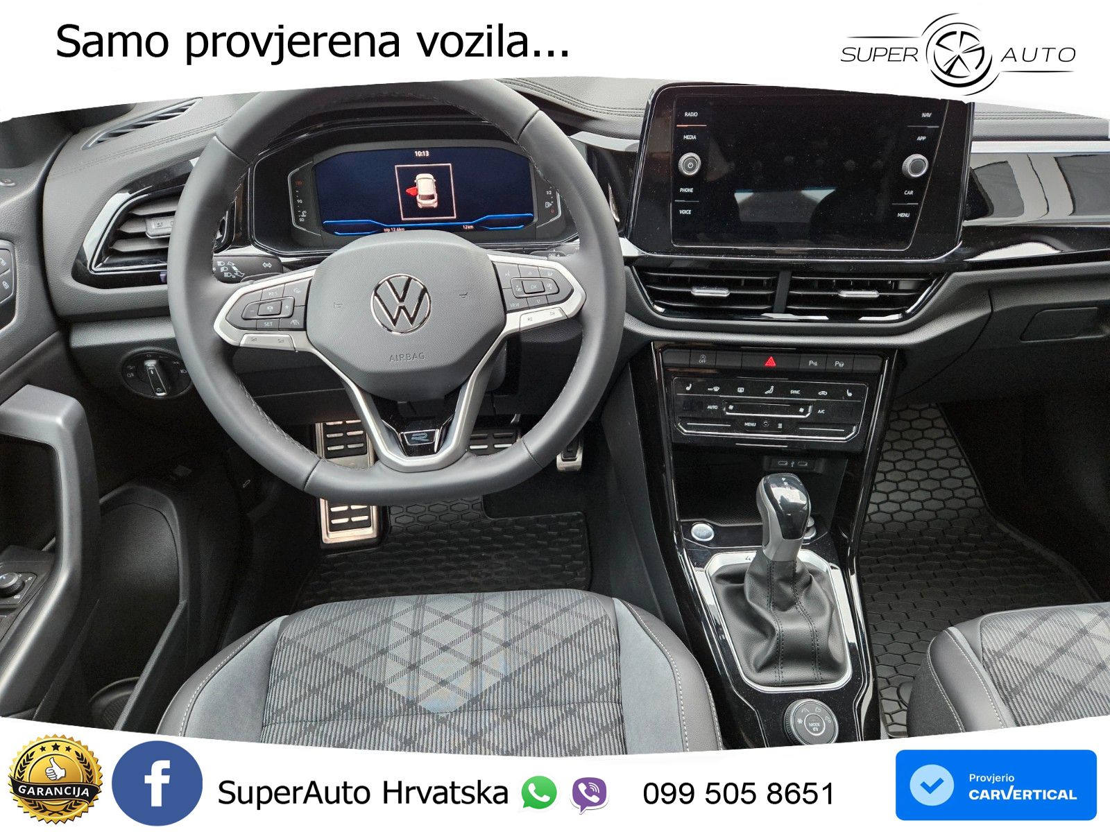 Volkswagen T-Roc 2.0 TSI (190 KS) 4M DSG R-Line LED+GR SJED+ACC