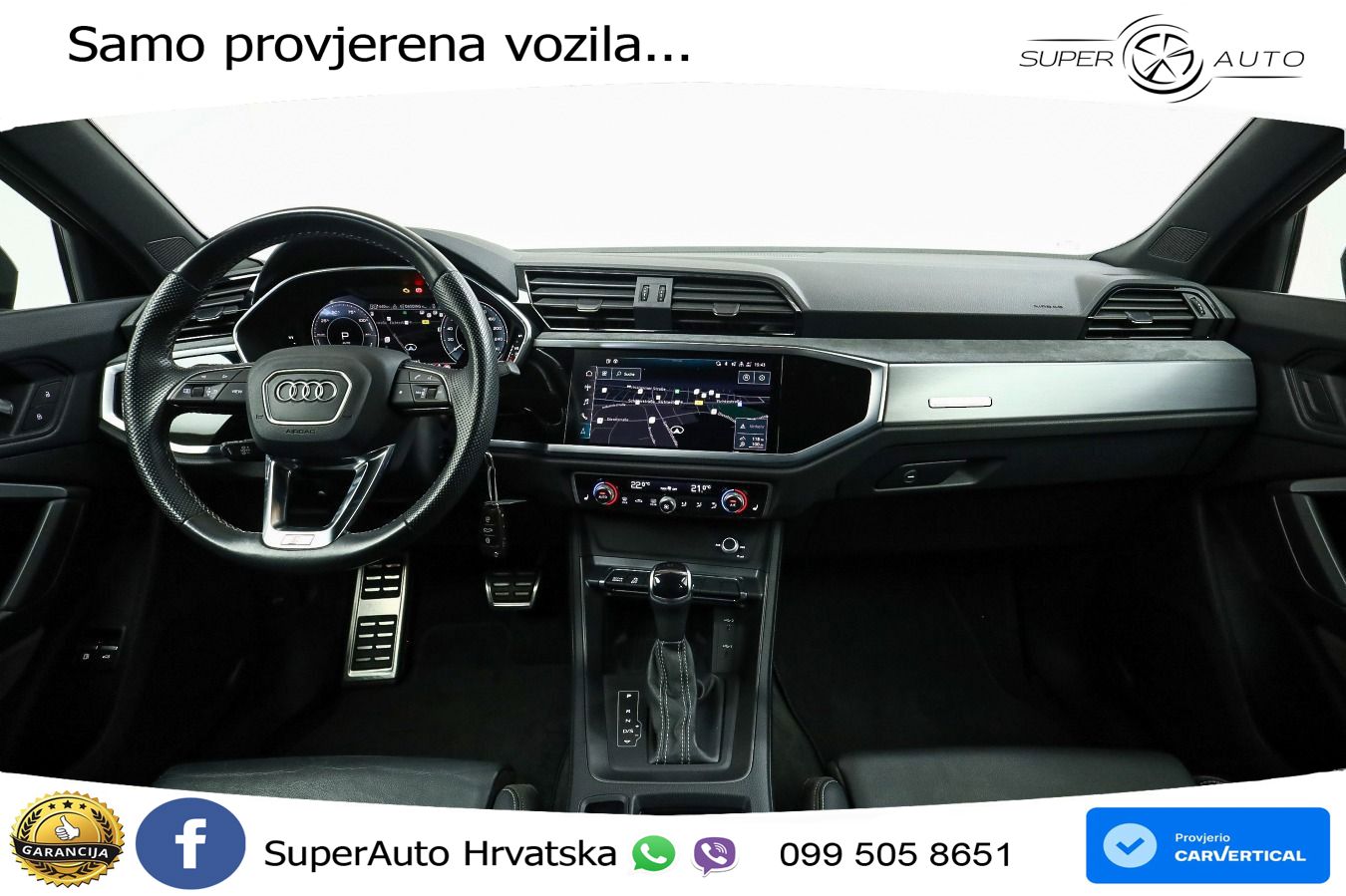 Audi Q3 45 TFSIe (245 KS) S tronic S line LED+GR SJED+ACC