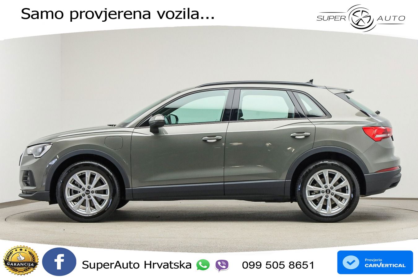 Audi Q3 45 TFSIe (245 KS) S tronic S line LED+GR SJED+ACC