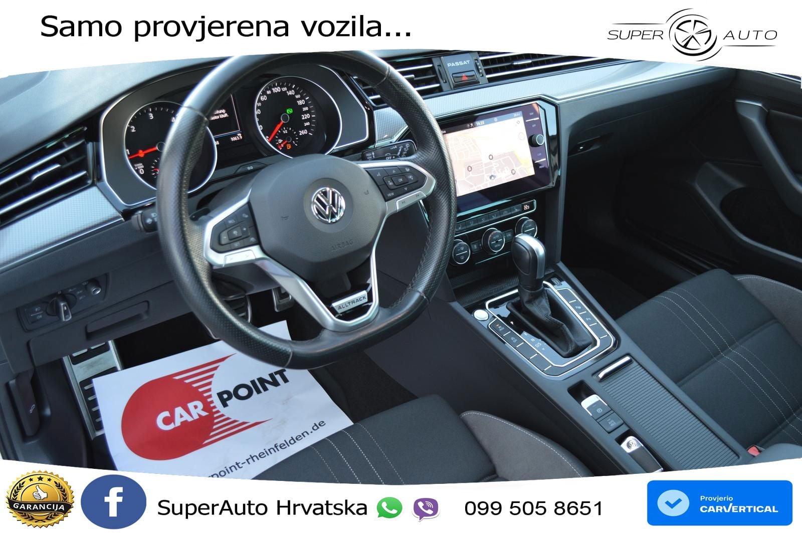 Volkswagen Passat Variant 2.0 TDI (190 KS) 4MOTION DSG MATRIX+GR SJED+KAM