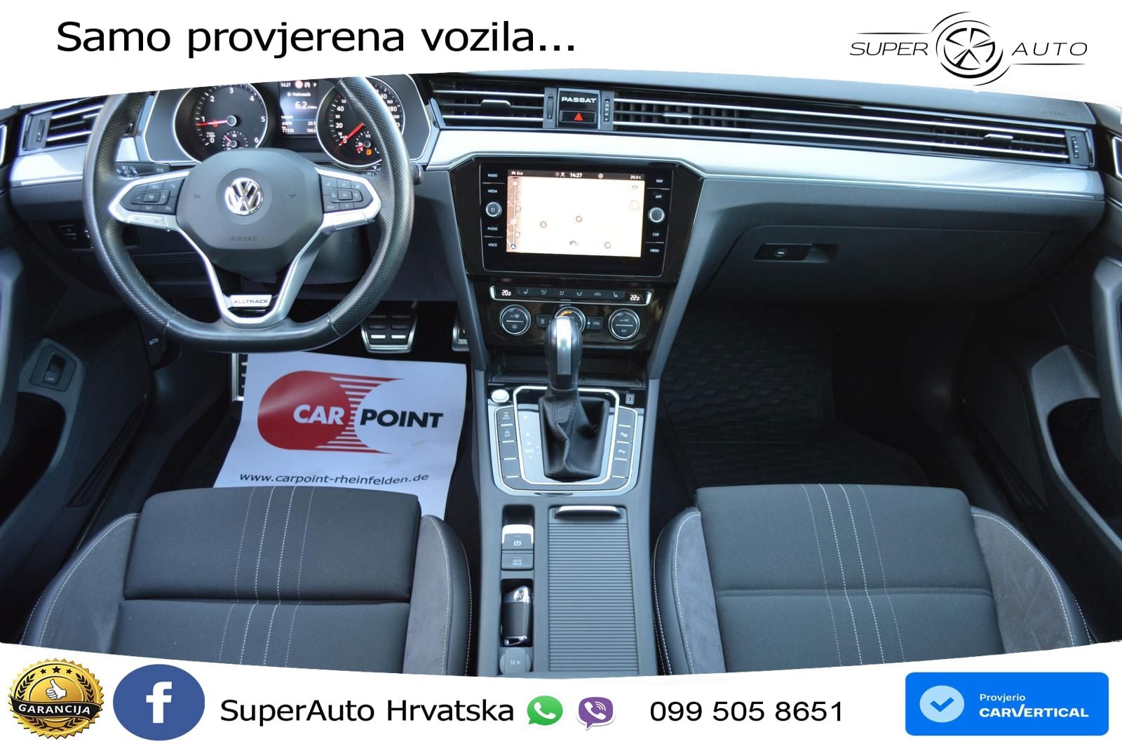 Volkswagen Passat Variant 2.0 TDI (190 KS) 4MOTION DSG MATRIX+GR SJED+KAM