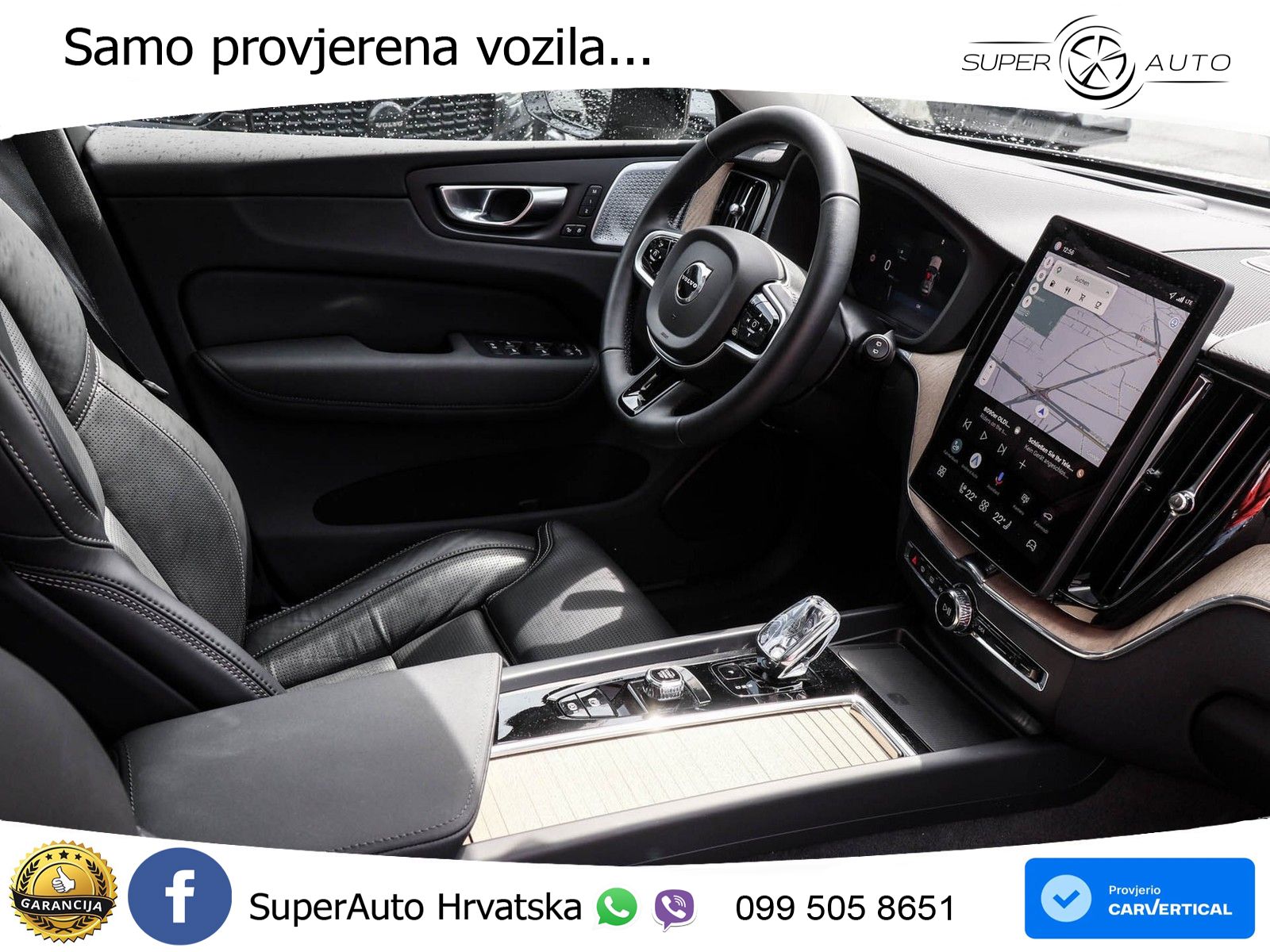 Volvo XC60 B5 Benzin AWD Geartronic ZRAČNI+ACC+GR SJED+KAM+PANO