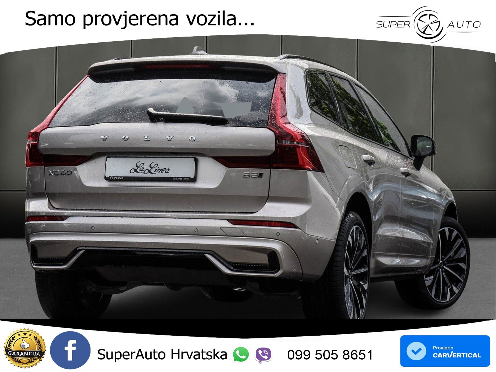 Volvo XC60 B5 Benzin AWD Geartronic ZRAČNI+ACC+GR SJED+KAM+PANO