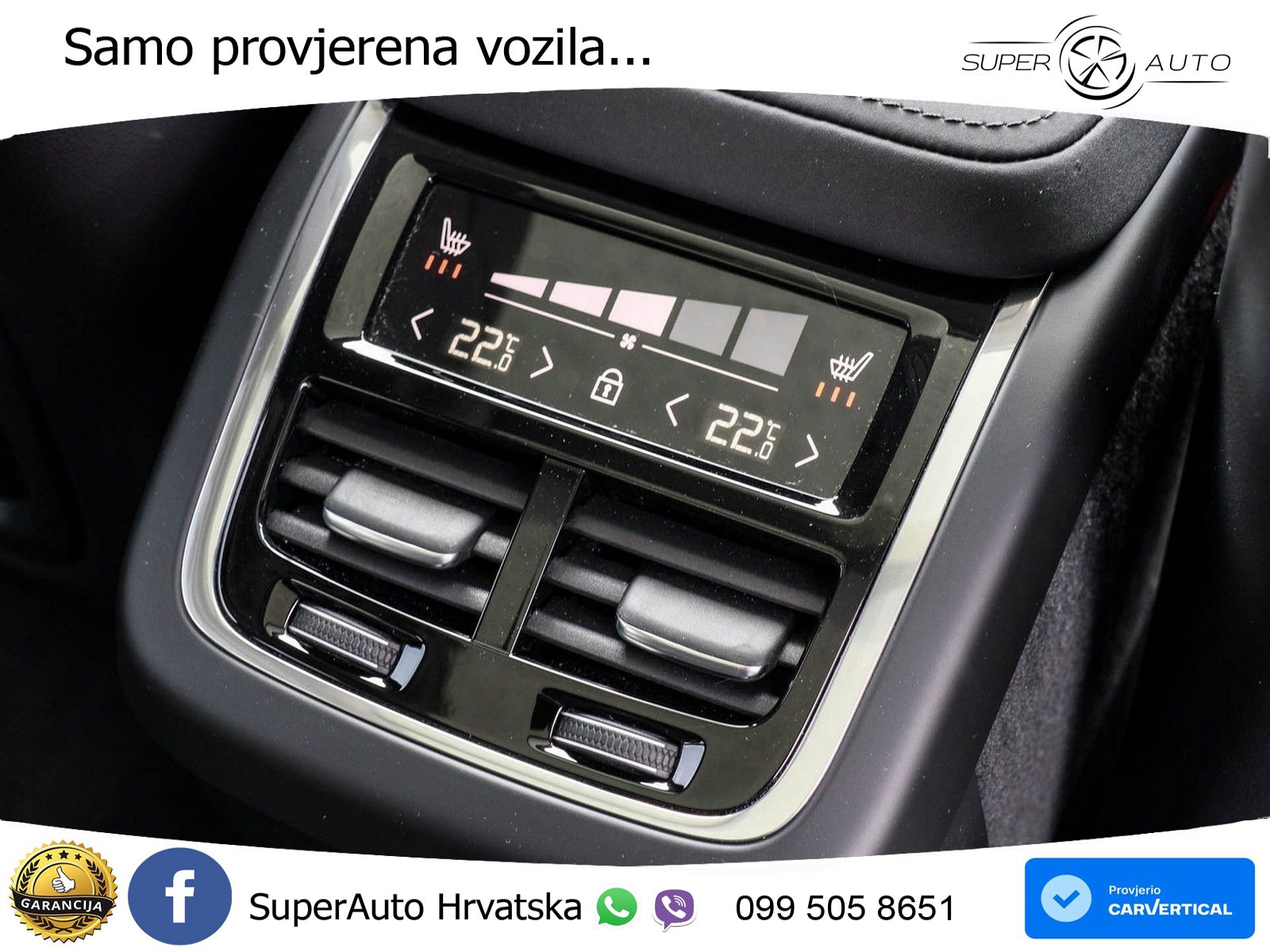 Volvo XC60 B5 Benzin AWD Geartronic ZRAČNI+ACC+GR SJED+KAM+PANO