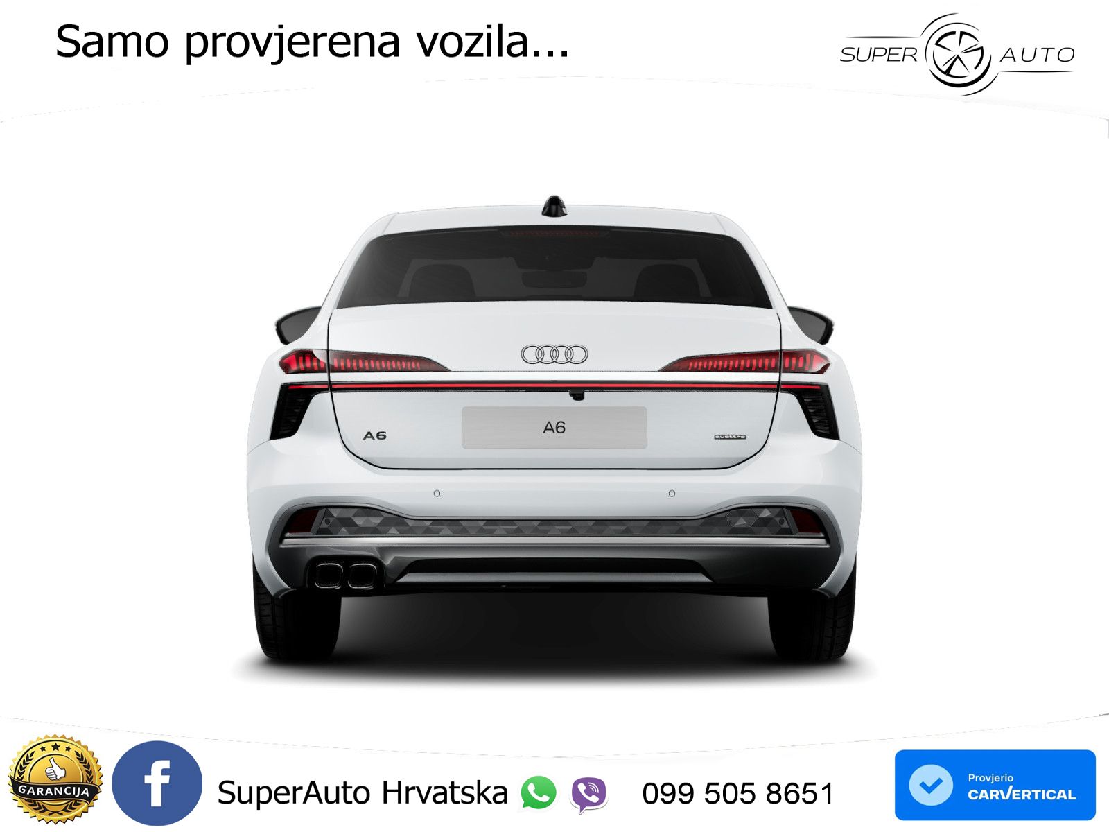 Audi A6 2.0 TDI (204 KS) quattro S tronic S line LED+GR SJED+ACC