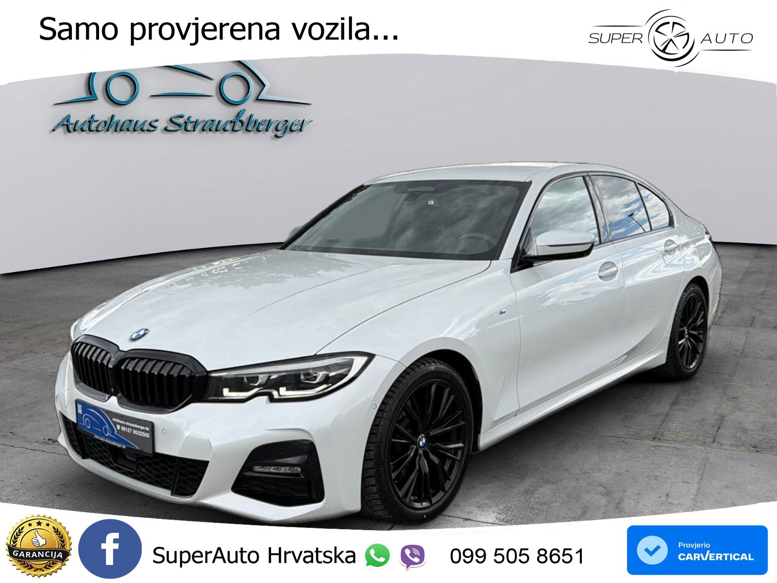 BMW 320i (184 KS) Steptronic M Sport LED+GR SJED+ACC