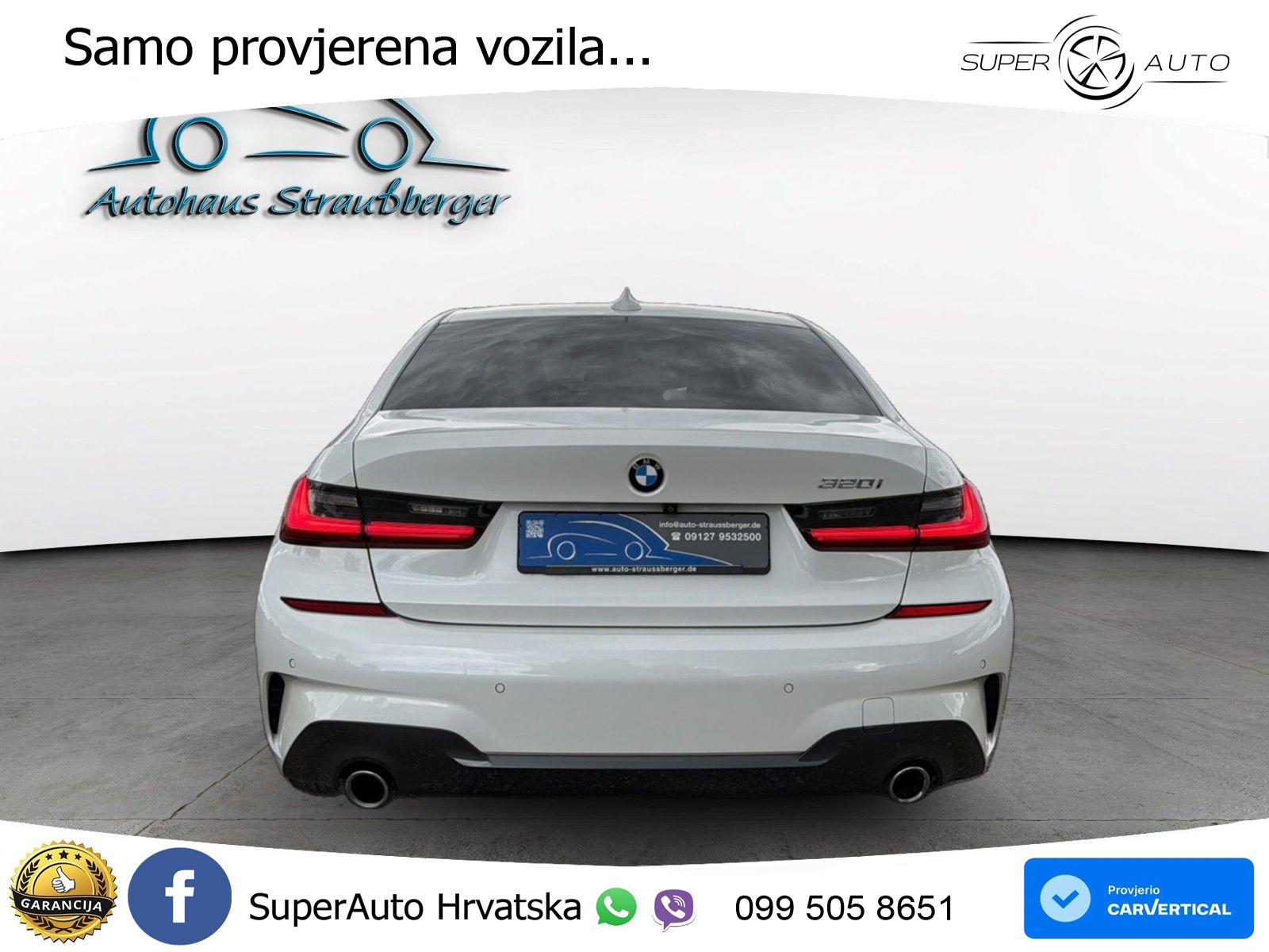 BMW 320i (184 KS) Steptronic M Sport LED+GR SJED+ACC