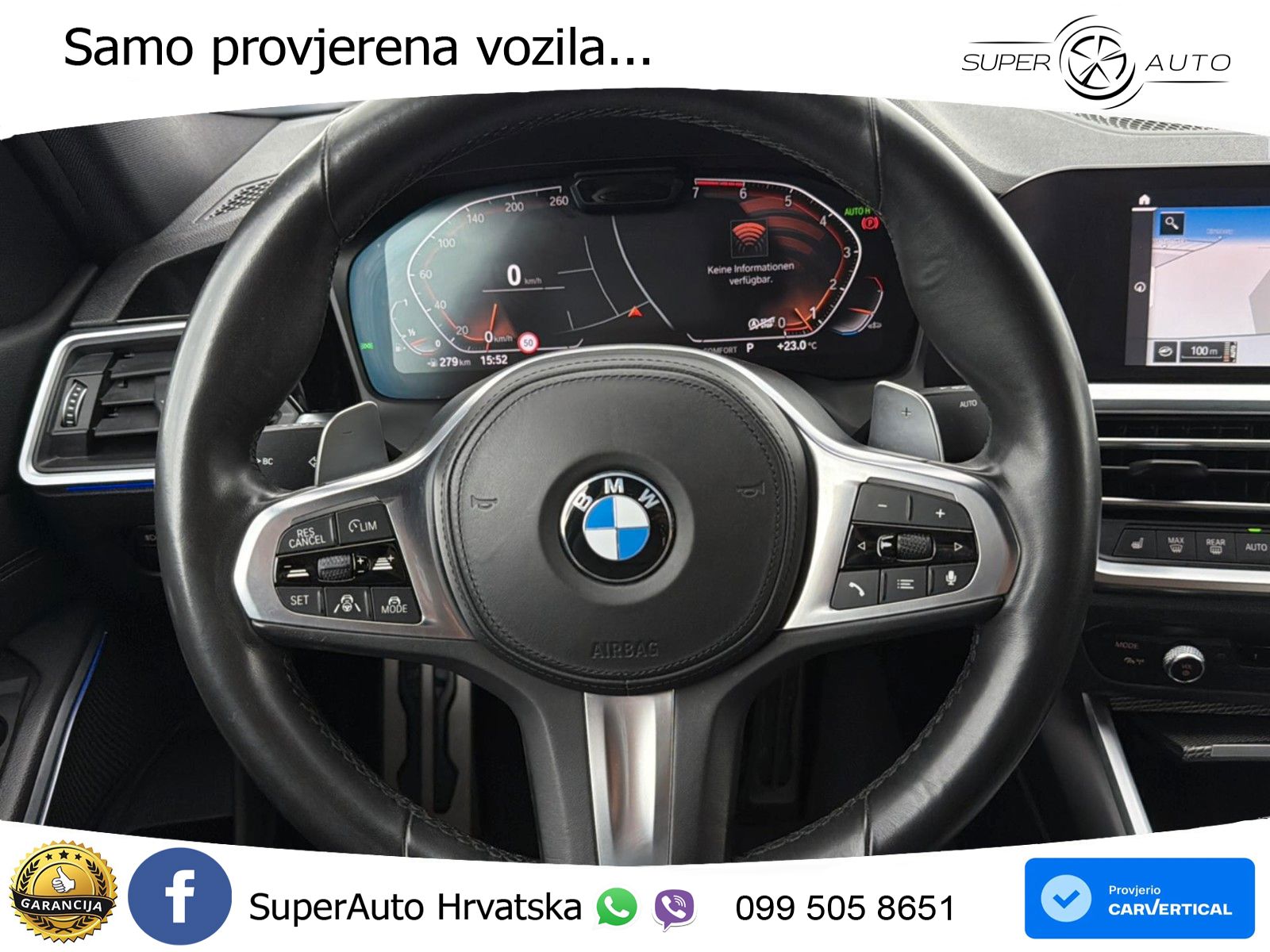 BMW 320i (184 KS) Steptronic M Sport LED+GR SJED+ACC