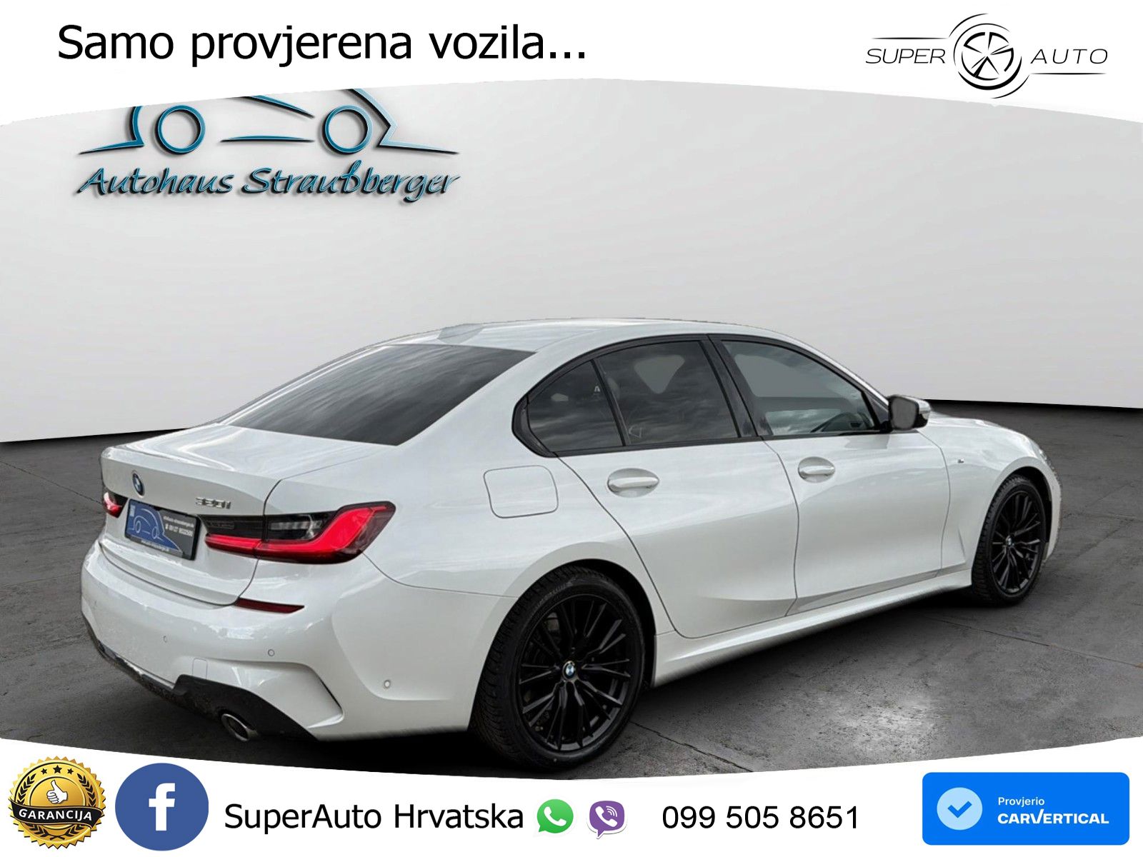 BMW 320i (184 KS) Steptronic M Sport LED+GR SJED+ACC