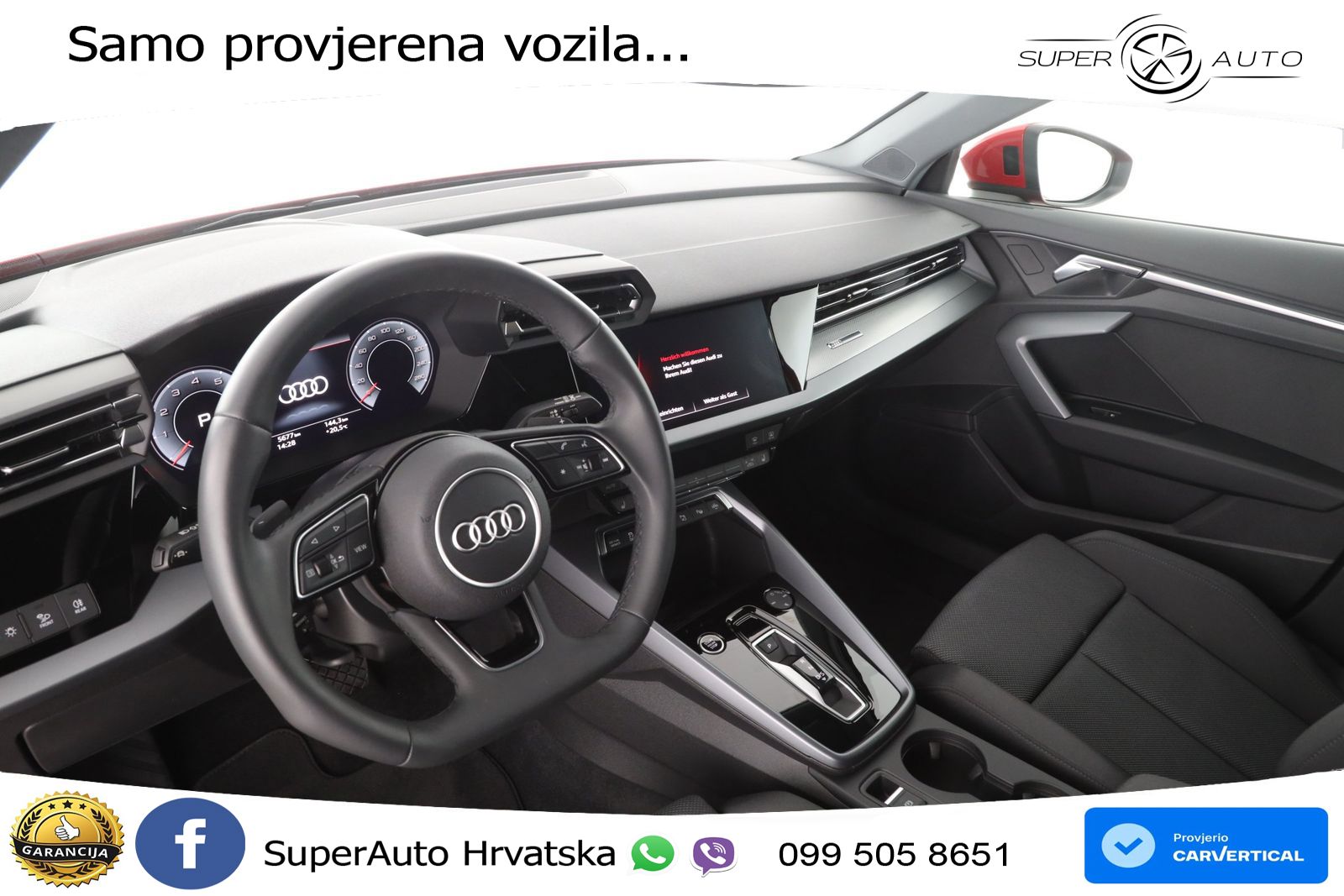 Audi A3 35 TFSI (150 KS) S tronic LED+GR SJED+ACC
