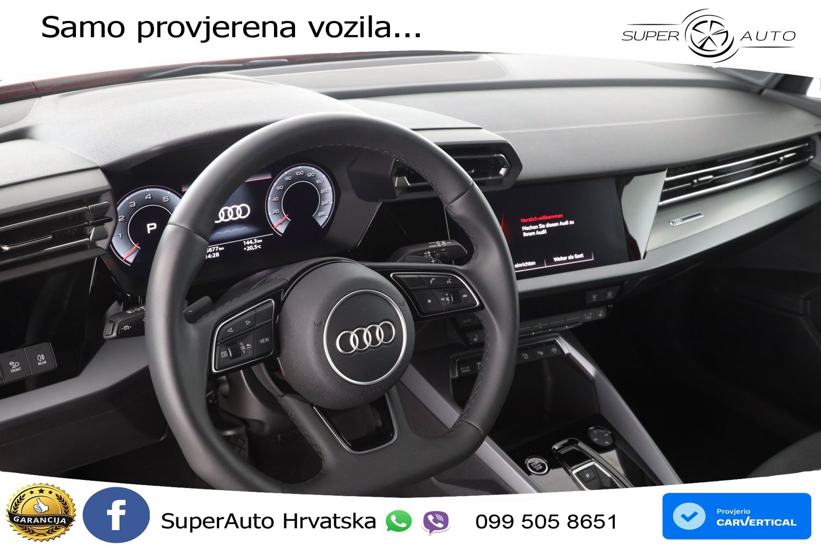 Audi A3 35 TFSI (150 KS) S tronic LED+GR SJED+ACC