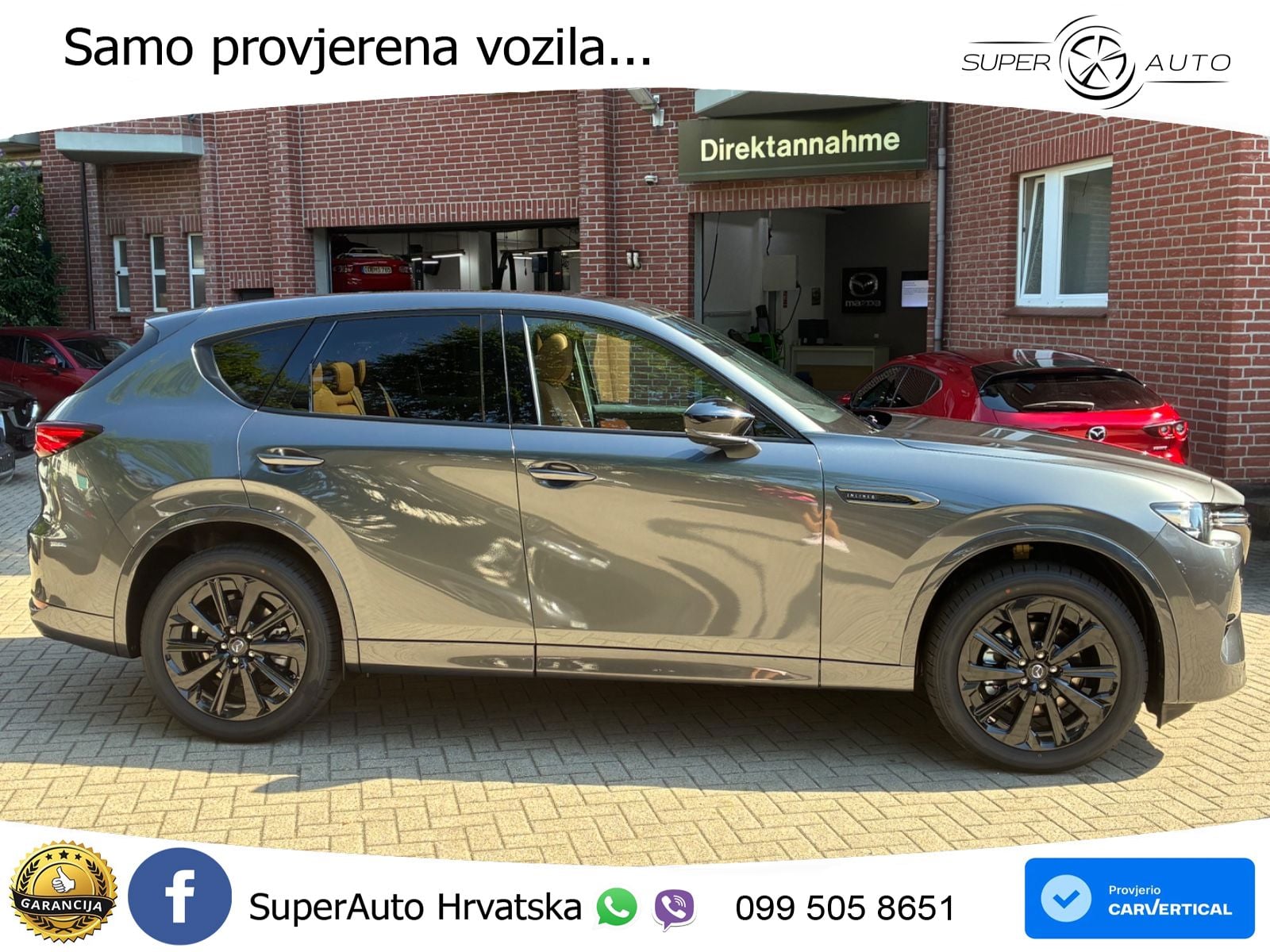 Mazda CX-60 3.3 e-Skyactiv D (254 KS) AWD Automatic LED+GR SJED+ACC