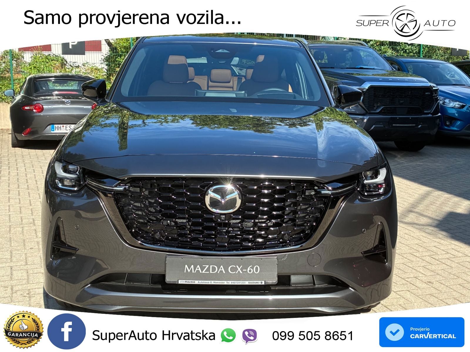 Mazda CX-60 3.3 e-Skyactiv D (254 KS) AWD Automatic LED+GR SJED+ACC