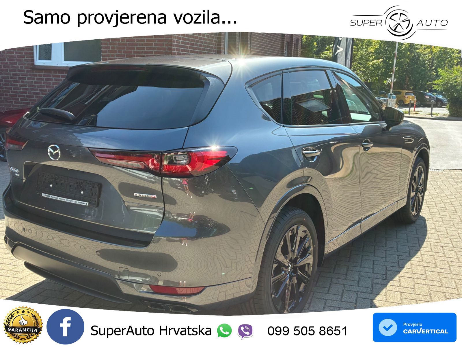 Mazda CX-60 3.3 e-Skyactiv D (254 KS) AWD Automatic LED+GR SJED+ACC