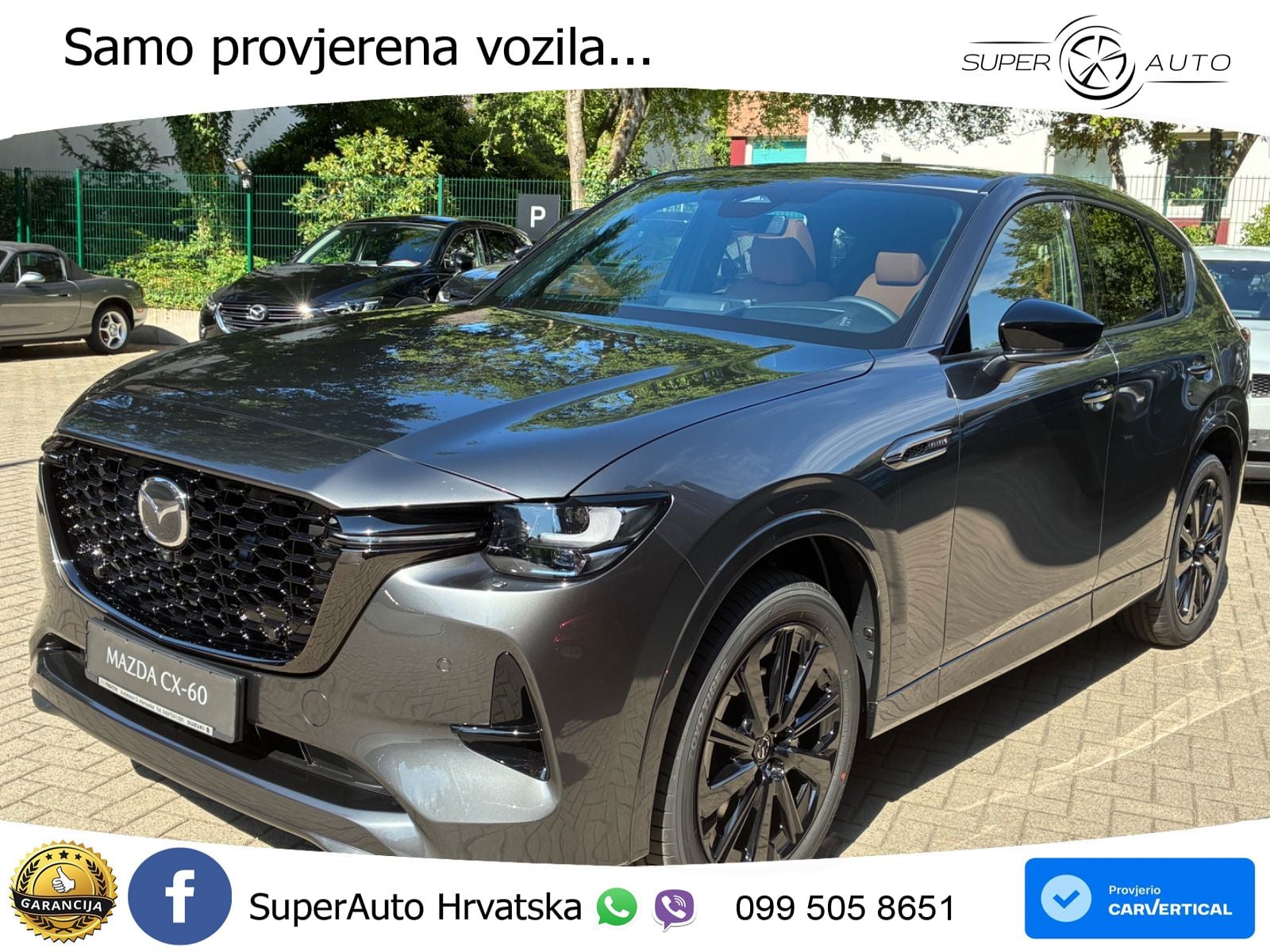 Mazda CX-60 3.3 e-Skyactiv D (254 KS) AWD Automatic LED+GR SJED+ACC