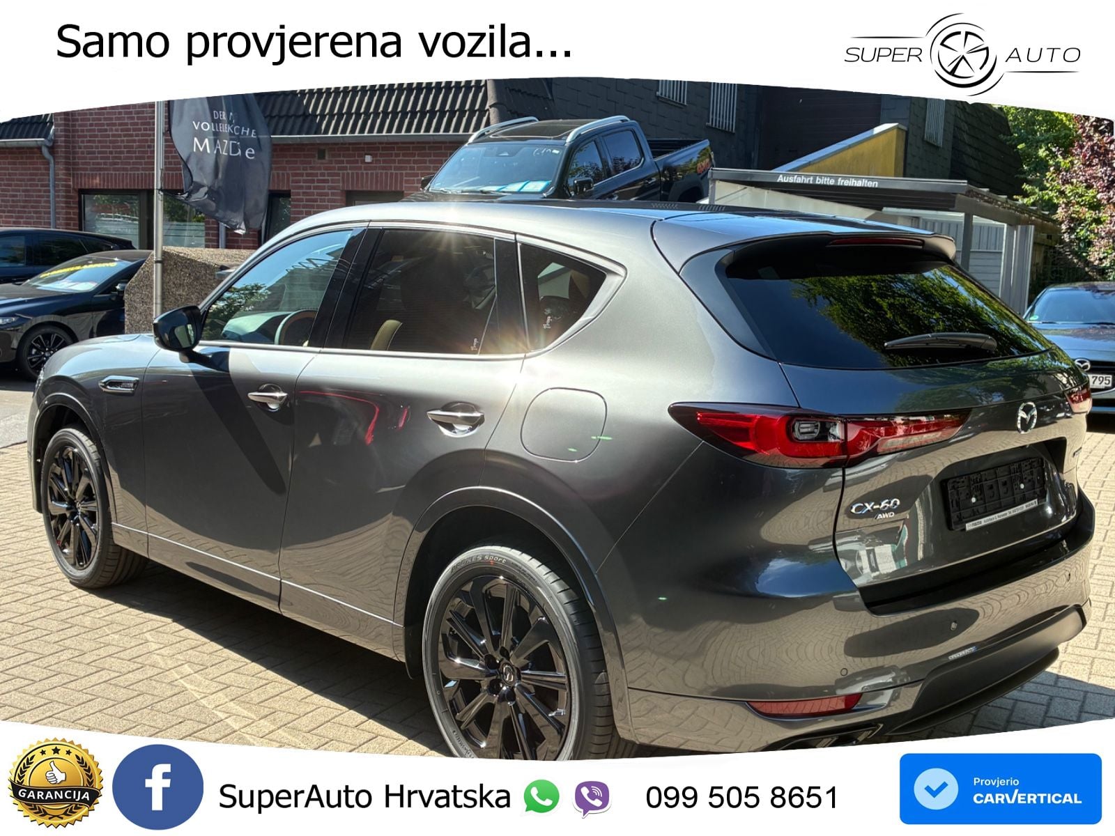 Mazda CX-60 3.3 e-Skyactiv D (254 KS) AWD Automatic LED+GR SJED+ACC