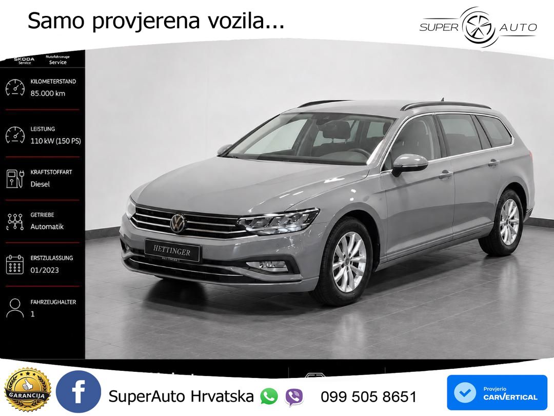 Volkswagen Passat Variant 2.0 TDI (150 KS) DSG Business LED+GR SJED+ACC