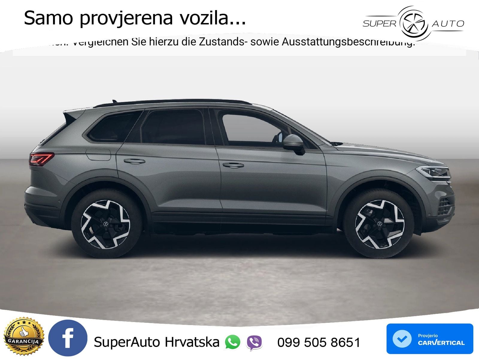 Volkswagen Touareg 3.0 V6 TDI (231 KS) 4MOTION Tiptronic ZRAČNI+ACC+GR SJED+KAM