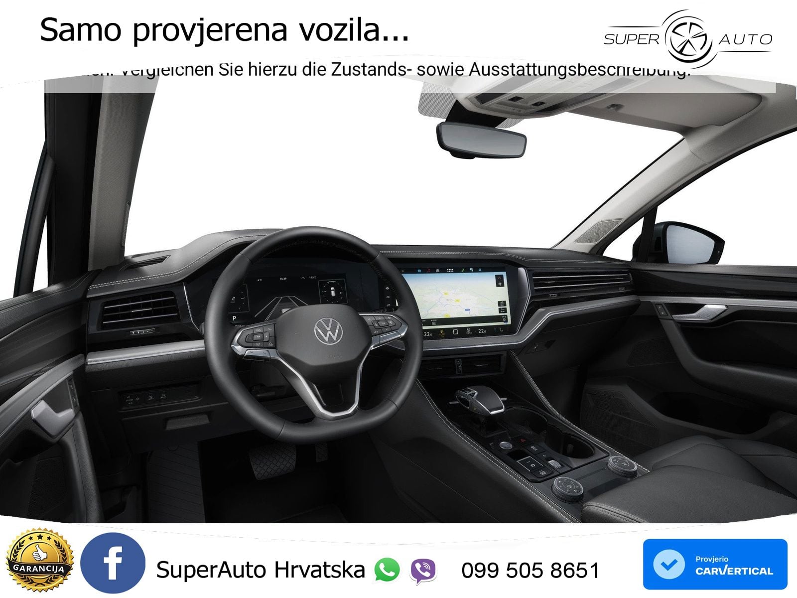 Volkswagen Touareg 3.0 V6 TDI (231 KS) 4MOTION Tiptronic ZRAČNI+ACC+GR SJED+KAM