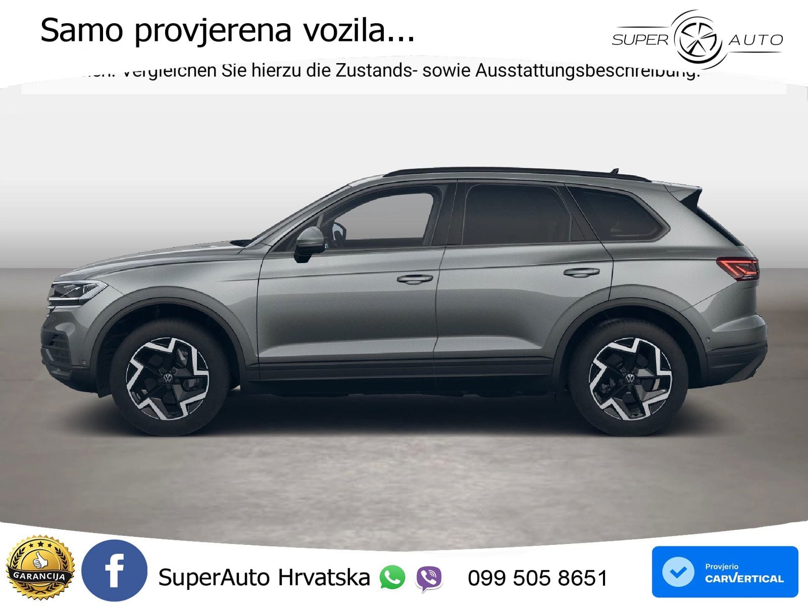 Volkswagen Touareg 3.0 V6 TDI (231 KS) 4MOTION Tiptronic ZRAČNI+ACC+GR SJED+KAM