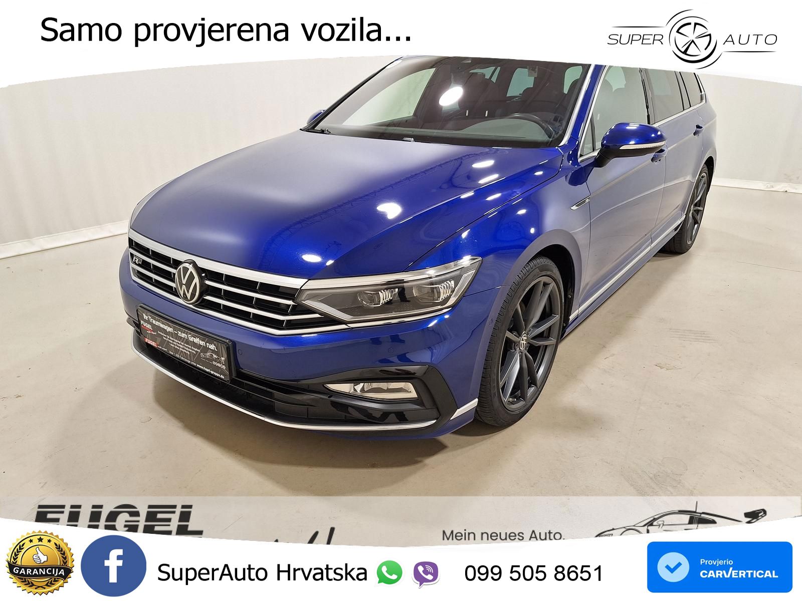 Volkswagen Passat Variant 2.0 TDI (200 KS) 4MOTION DSG R-Line ACC+GR SJED+360+PANO