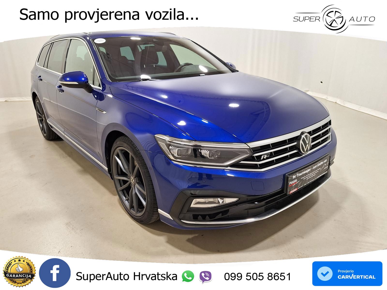 Volkswagen Passat Variant 2.0 TDI (200 KS) 4MOTION DSG R-Line ACC+GR SJED+360+PANO