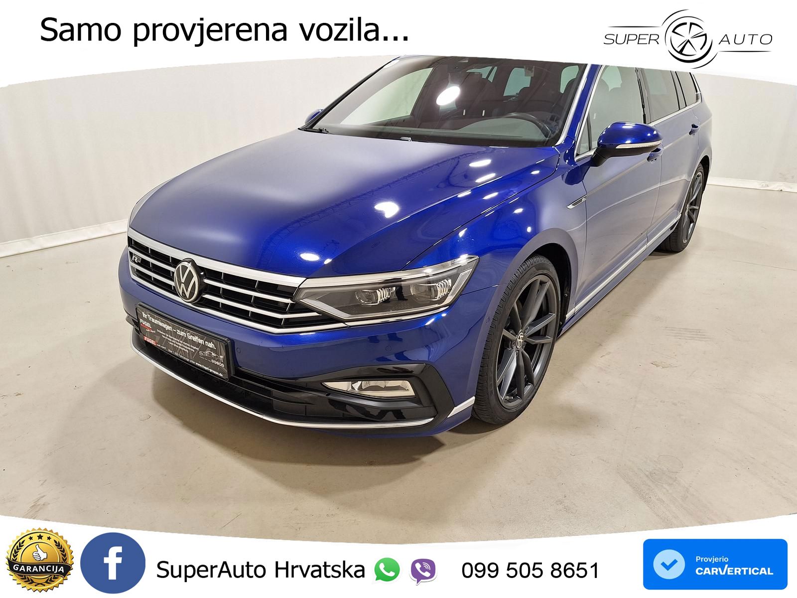 Volkswagen Passat Variant 2.0 TDI (200 KS) 4MOTION DSG R-Line ACC+GR SJED+360+PANO
