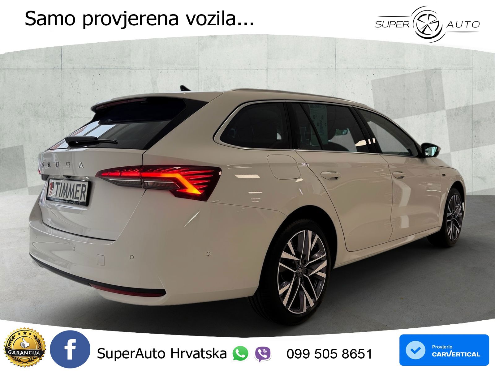 Škoda Octavia Combi 2.0 TDI (150 KS) DSG LED+GR SJED+ACC