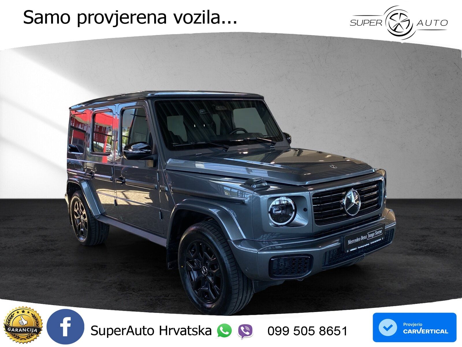 Mercedes G 450d Long (367 KS) 4MATIC 9G-TRONIC Professional LED+GR SJED+ACC