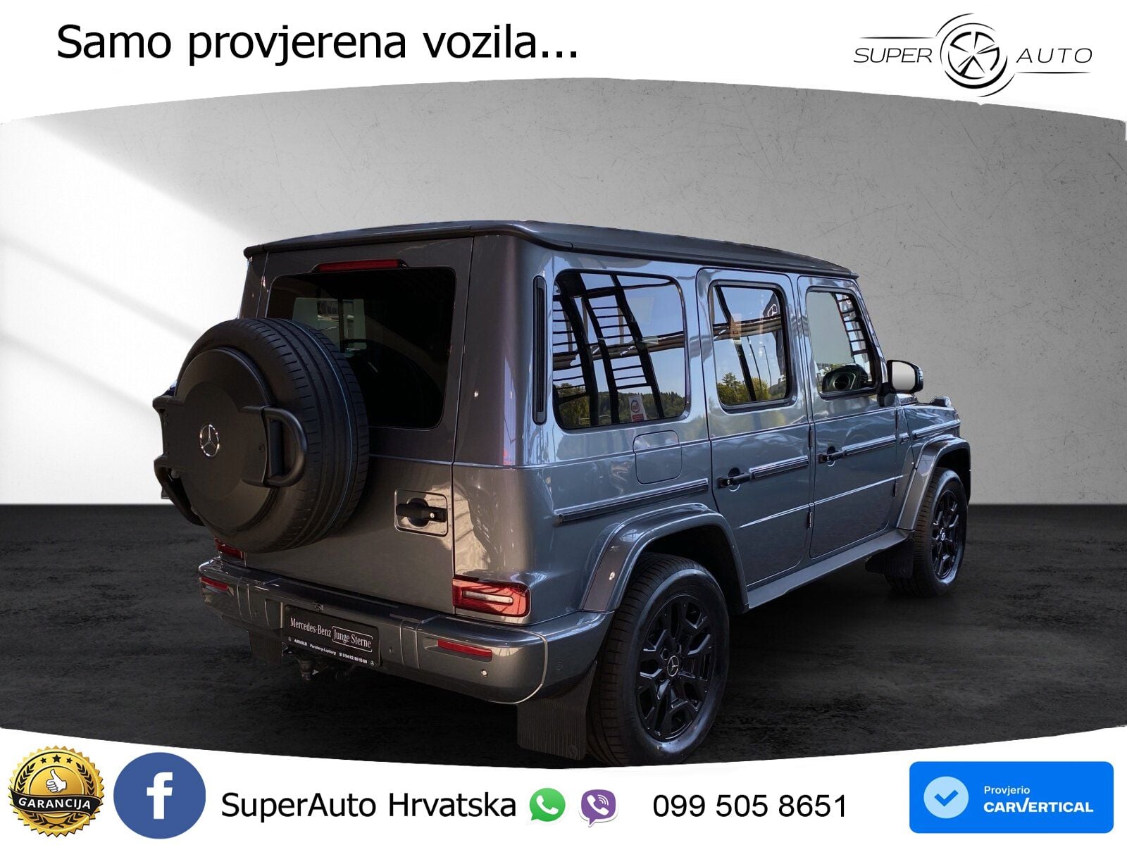 Mercedes G 450d Long (367 KS) 4MATIC 9G-TRONIC Professional LED+GR SJED+ACC
