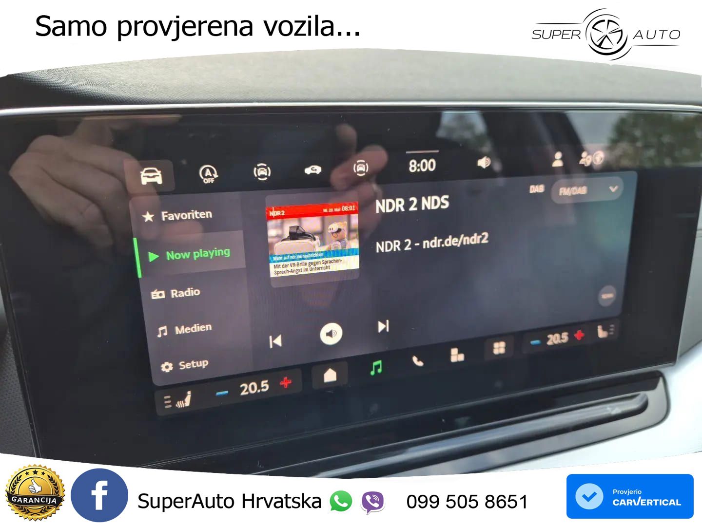 Škoda Octavia Combi 1.5 TSI (150 KS) DSG LED+GR SJED+ACC