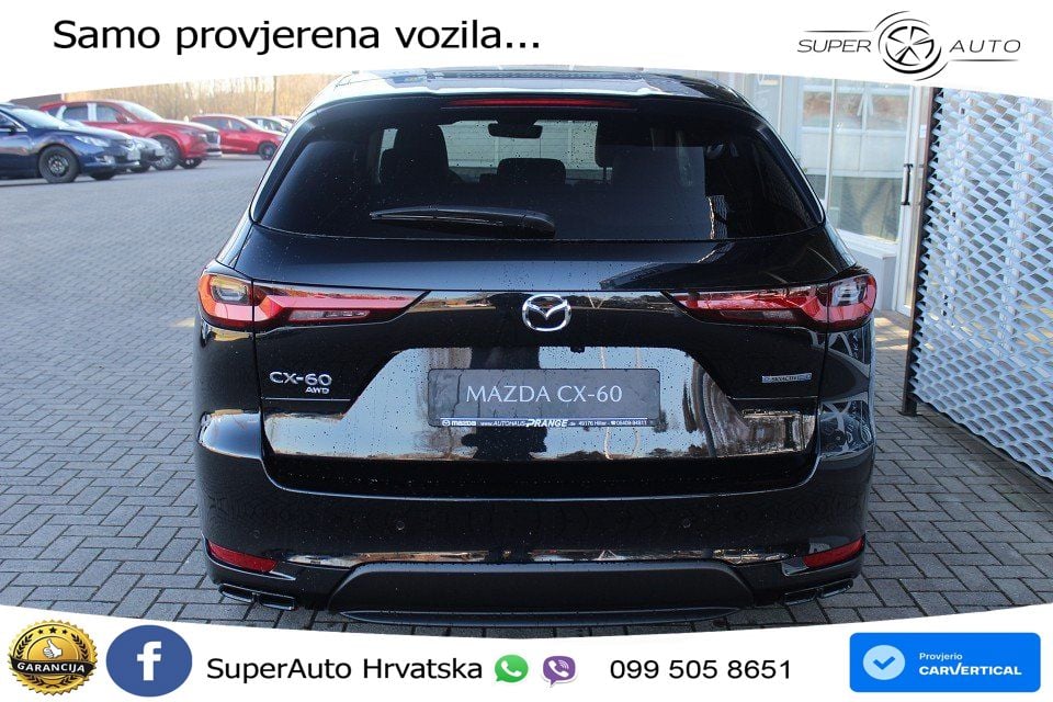 Mazda CX-60 2.5 e-Skyactiv (328 KS) AWD Automatic LED+GR SJED+ACC