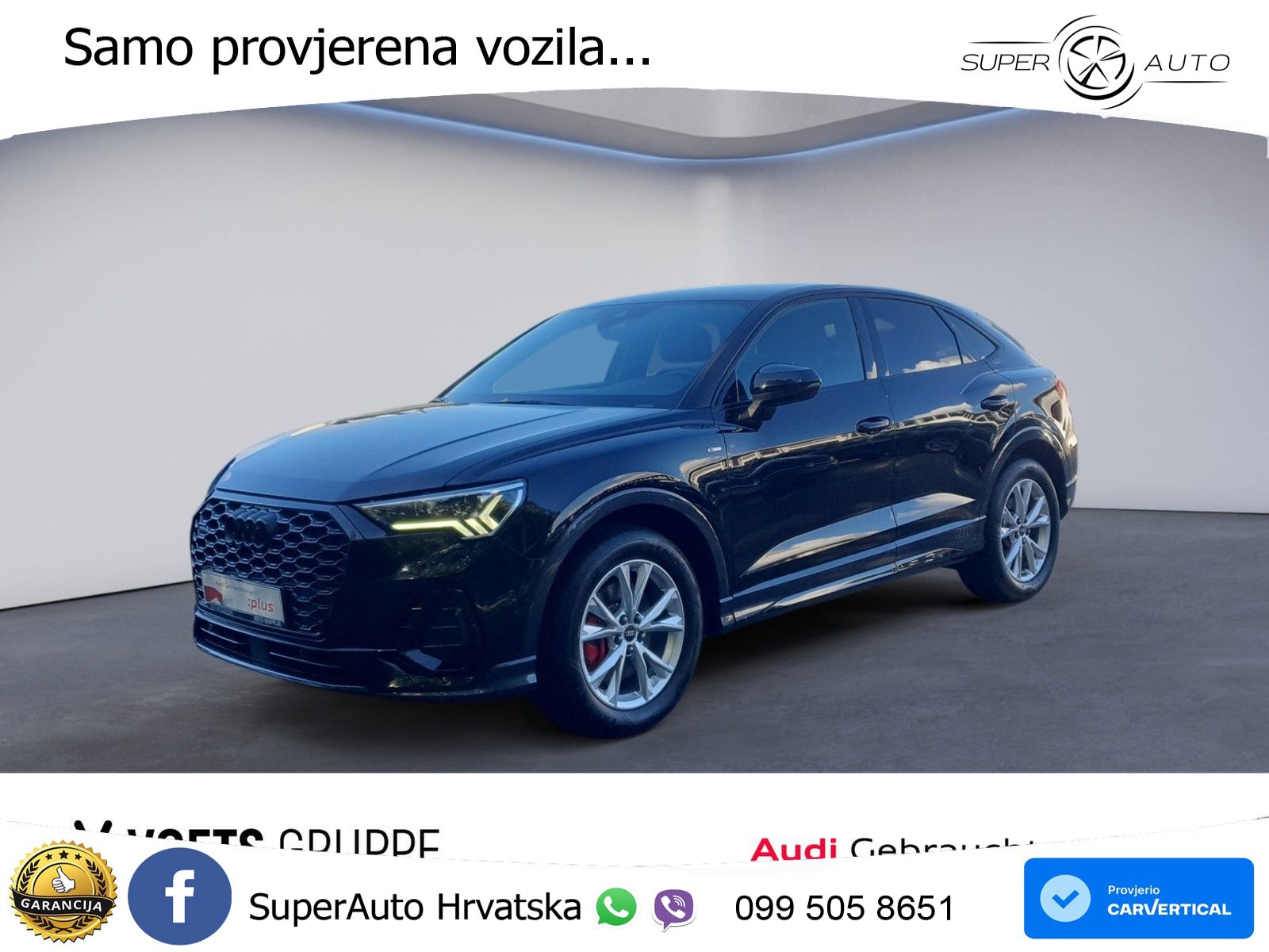 Audi Q3 Sportback 40 TDI (200 KS) quattro S tronic MATRIX+GR SJED+KAM