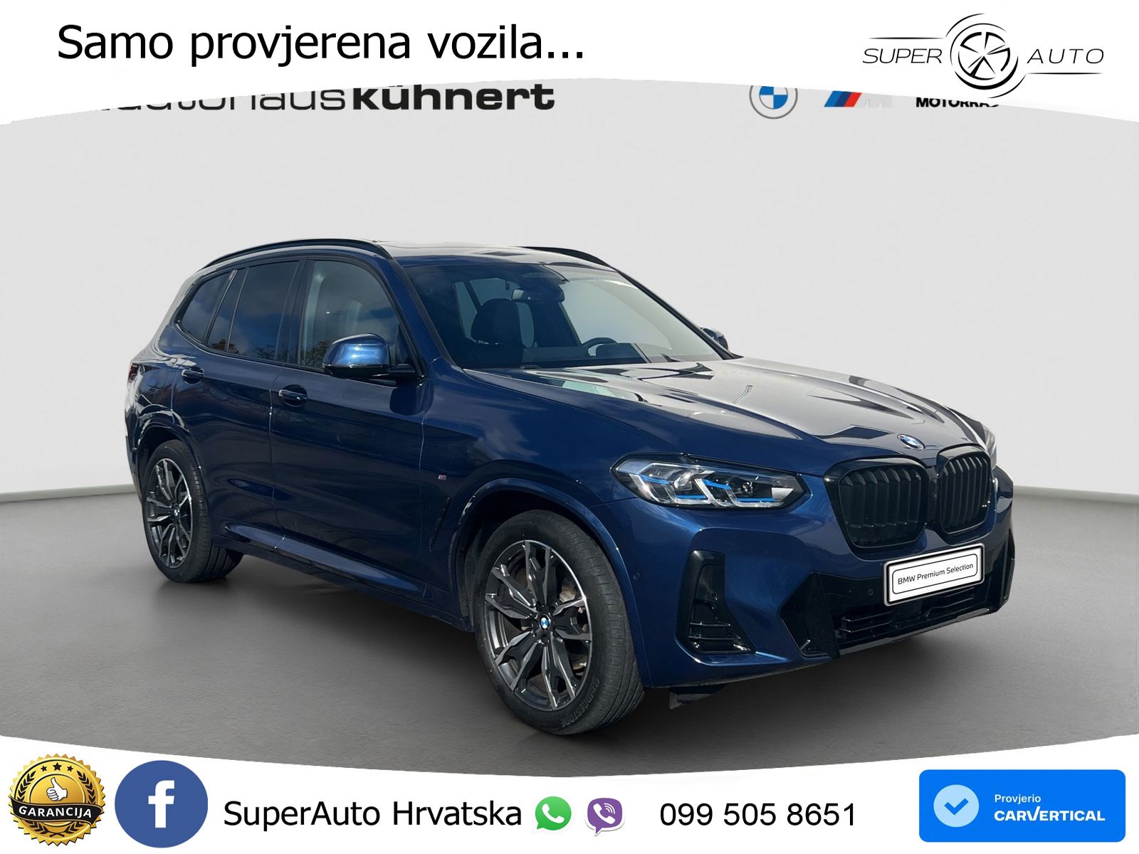 BMW X3 20d xDrive Steptronic M Sport LED+GR SJED+ACC