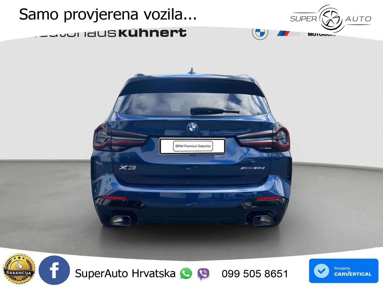 BMW X3 20d xDrive Steptronic M Sport LED+GR SJED+ACC